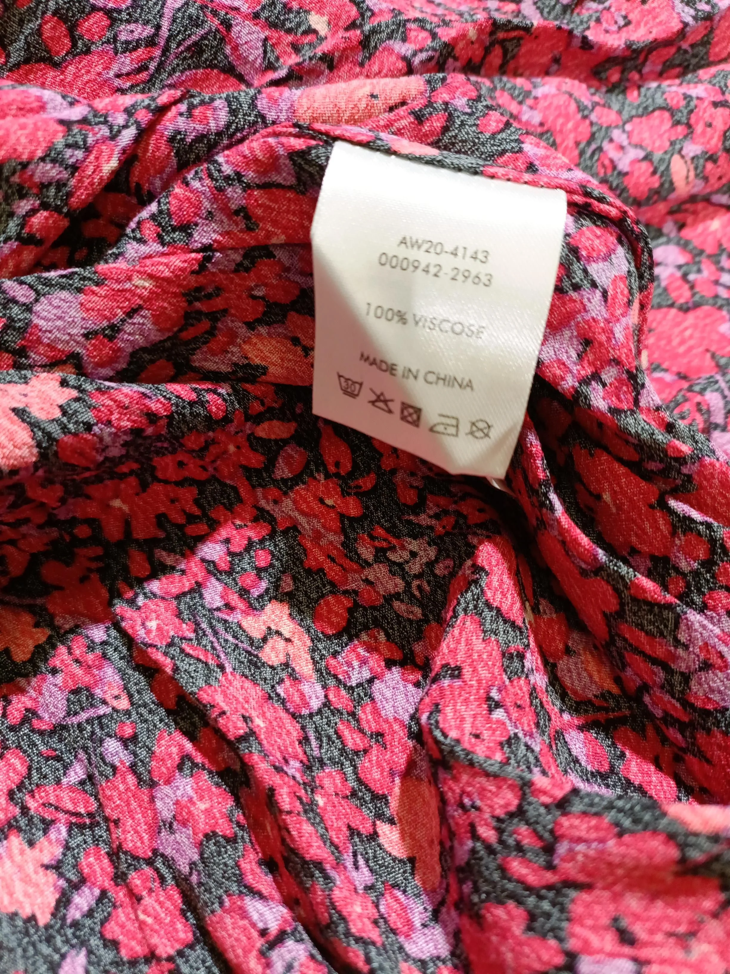 Hush Skater Mini Dress UK10 in Red - Image 6