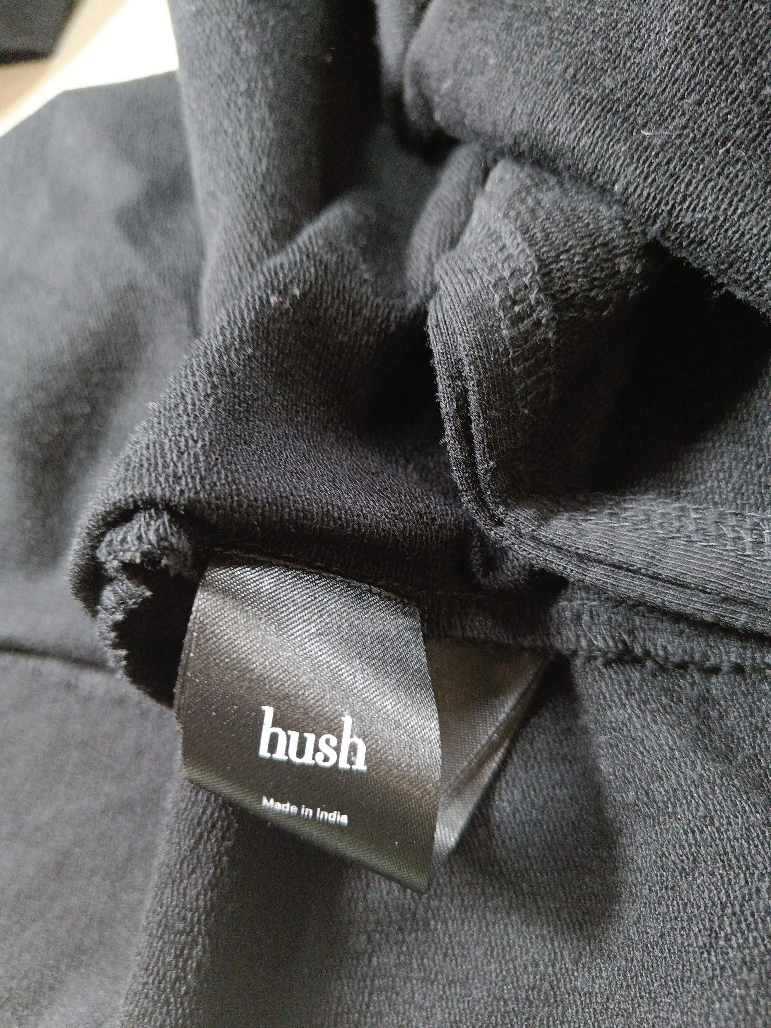 Hush T-Shirt Midi Dress UK10 in Black - Image 5