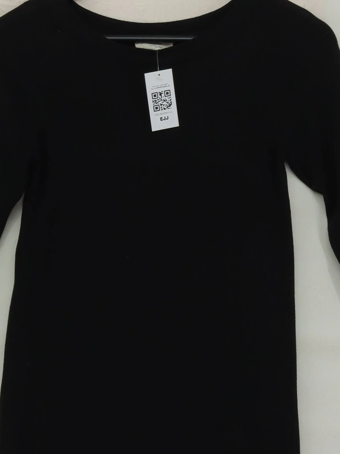 Hush T-Shirt Midi Dress UK12 in Black - Image 3