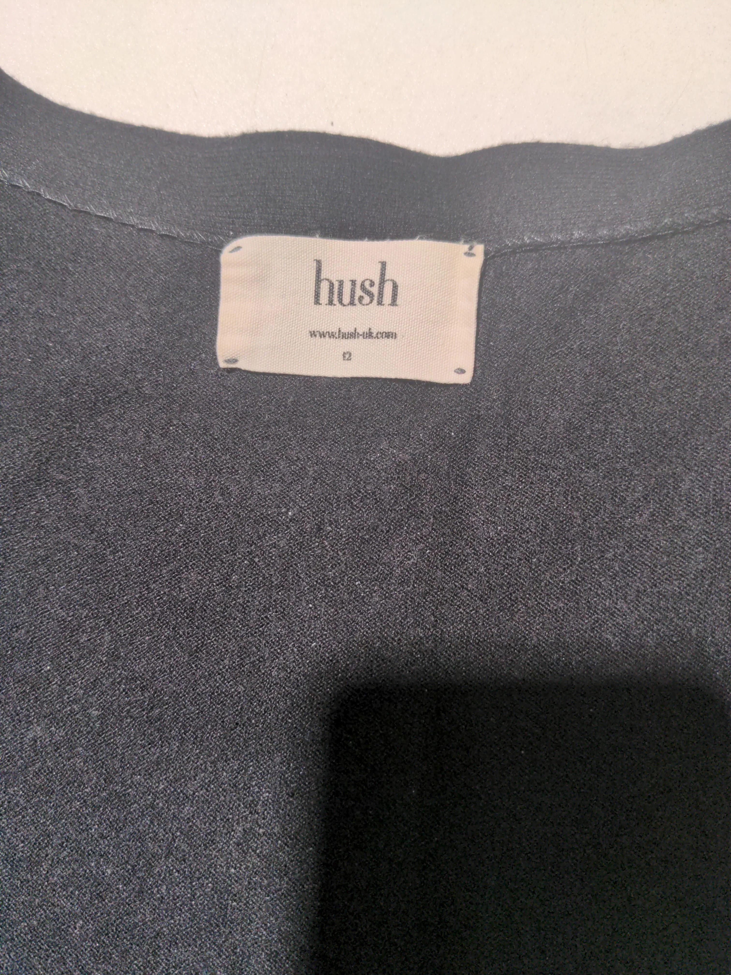 Hush T-Shirt Midi Dress UK12 in Black - Image 5
