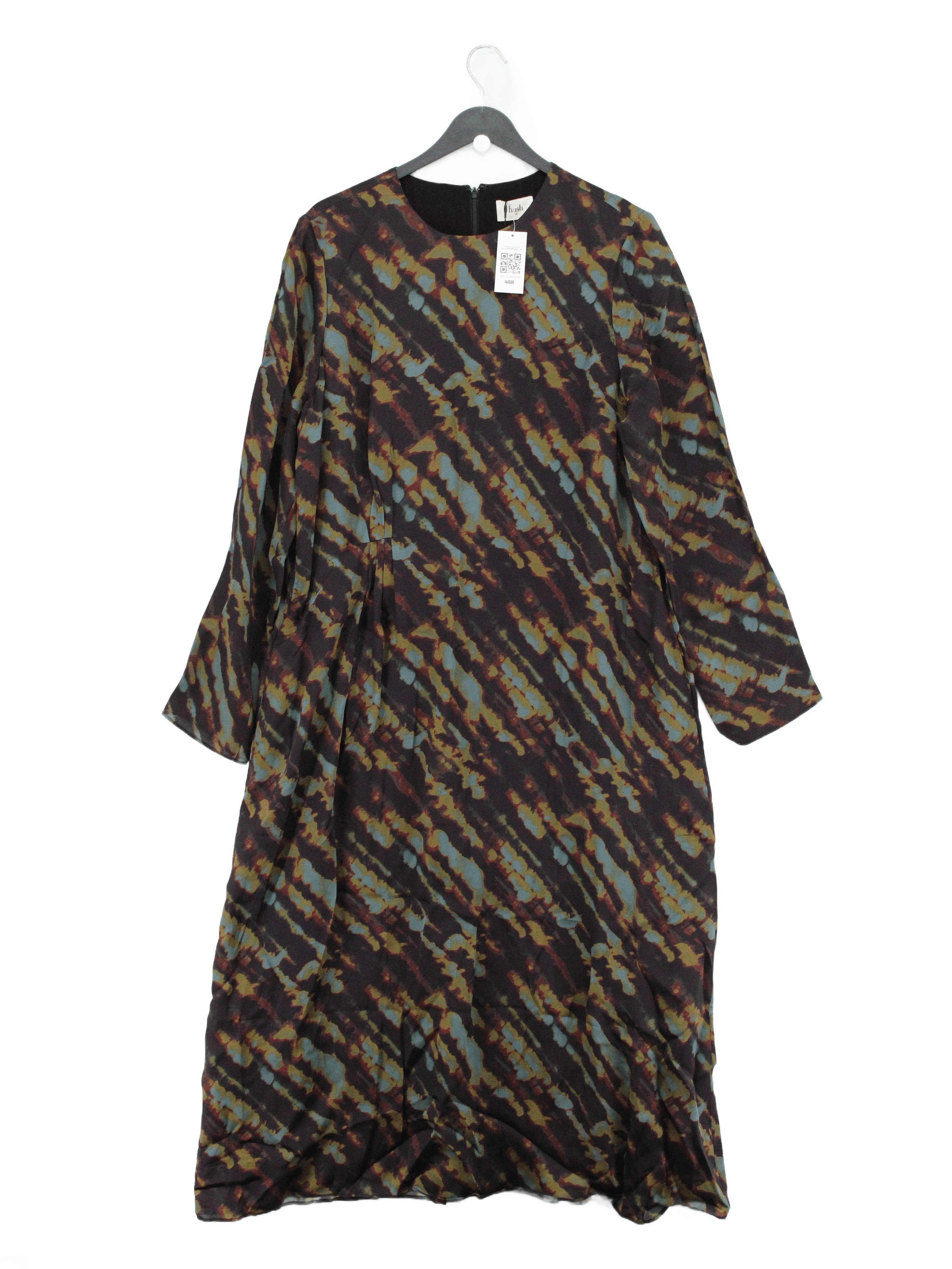 Hush T-Shirt Midi Dress UK18 in Multi