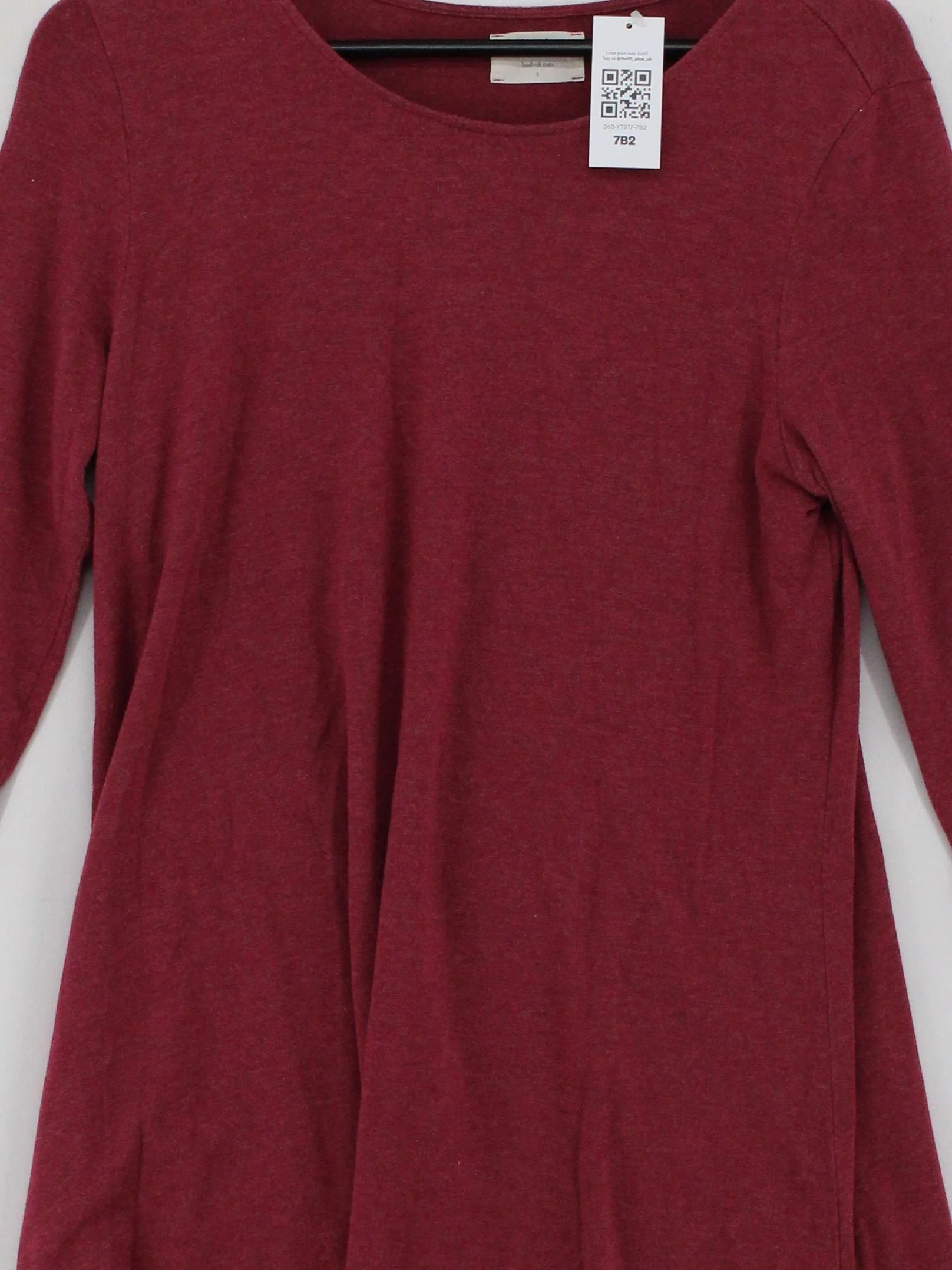 Hush T-Shirt Mini Dress S in Red - Image 3