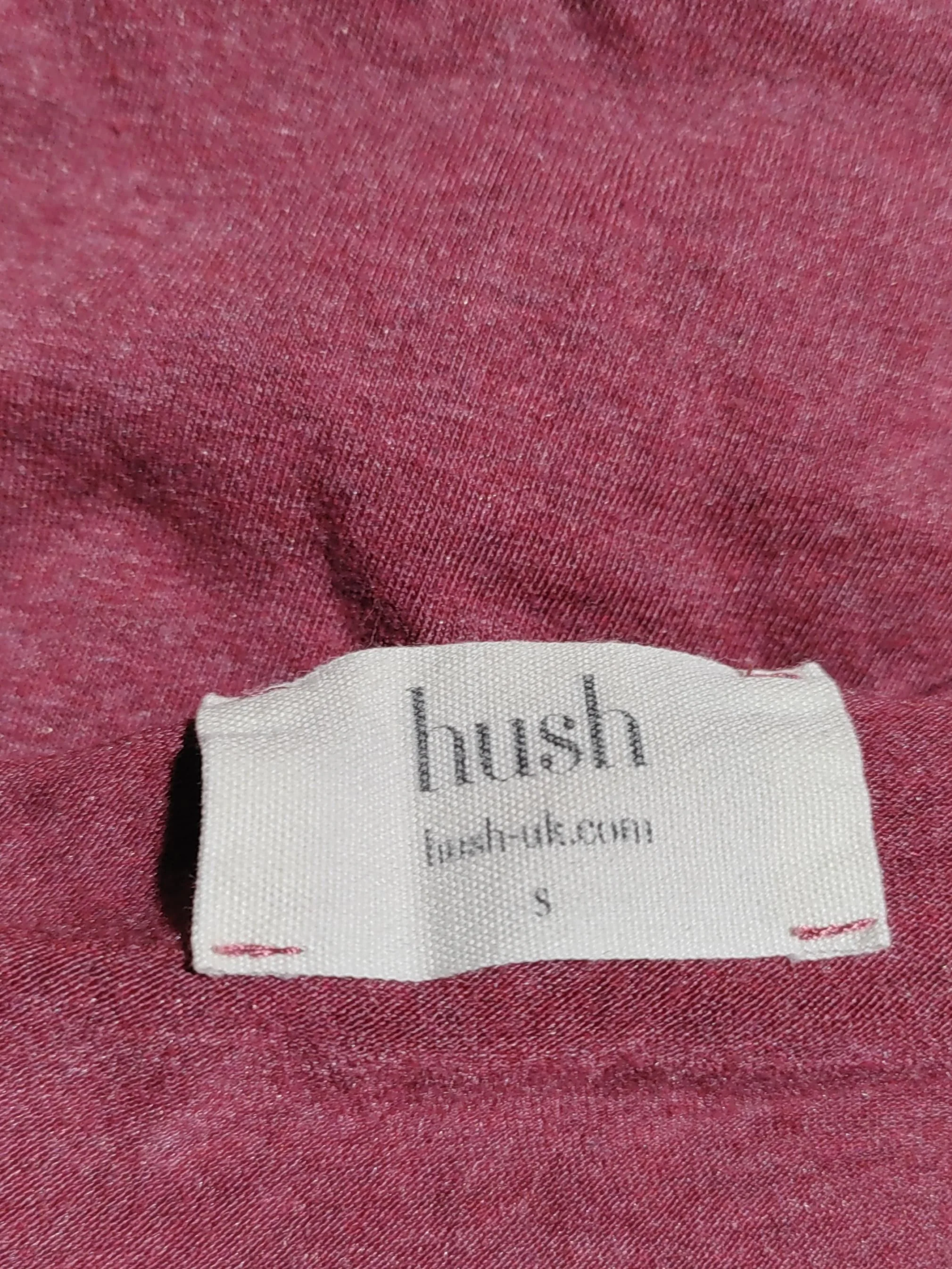 Hush T-Shirt Mini Dress S in Red - Image 6