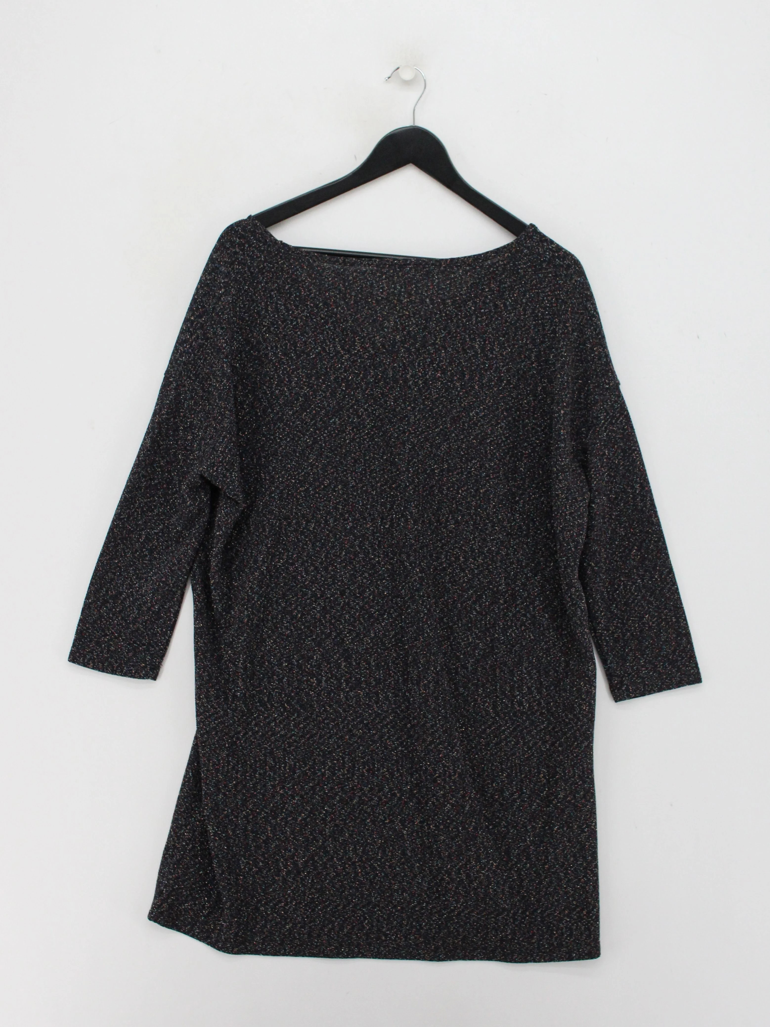 Hush T-Shirt Mini Dress UK10 in Black - Image 2
