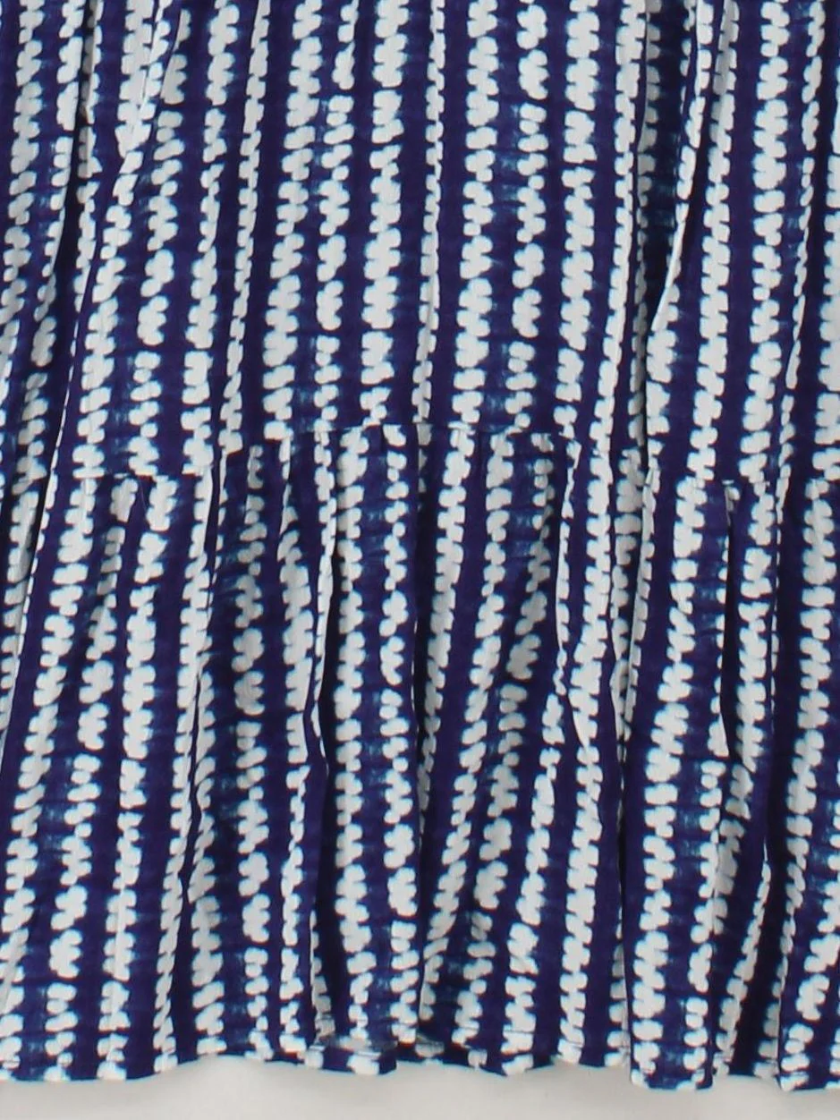 Hush T-Shirt Mini Dress UK12 in Blue - Image 4
