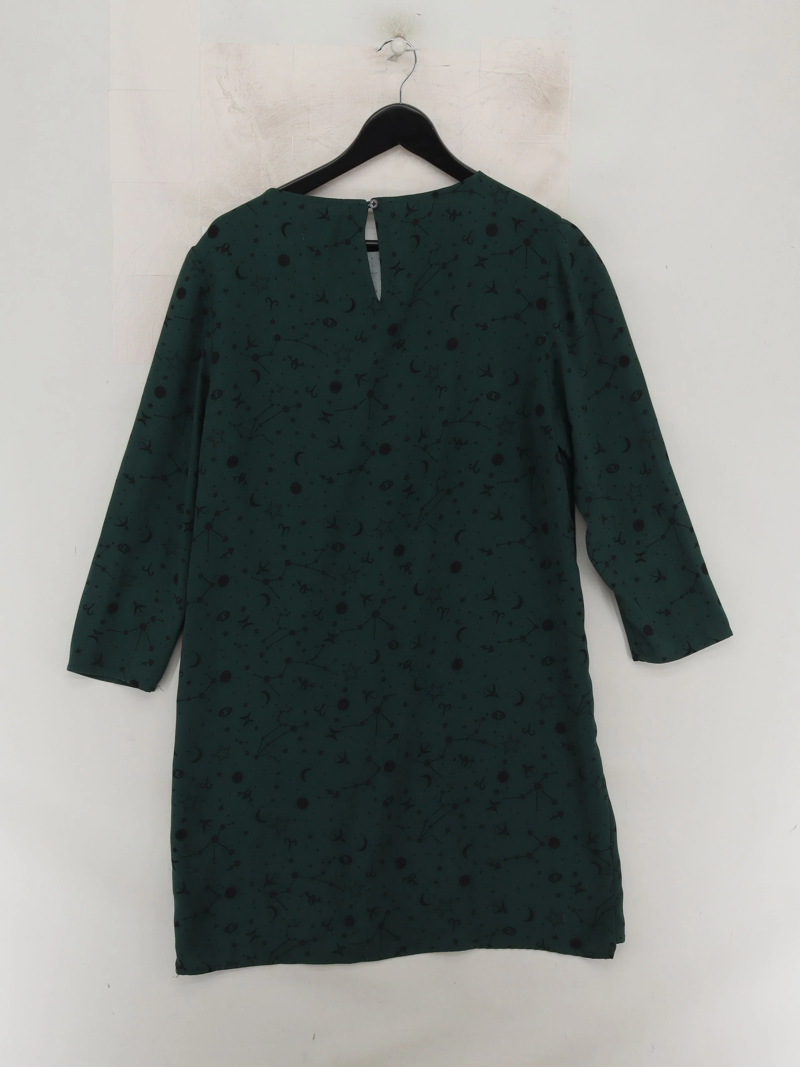 Hush T-Shirt Mini Dress UK12 in Green - Image 2