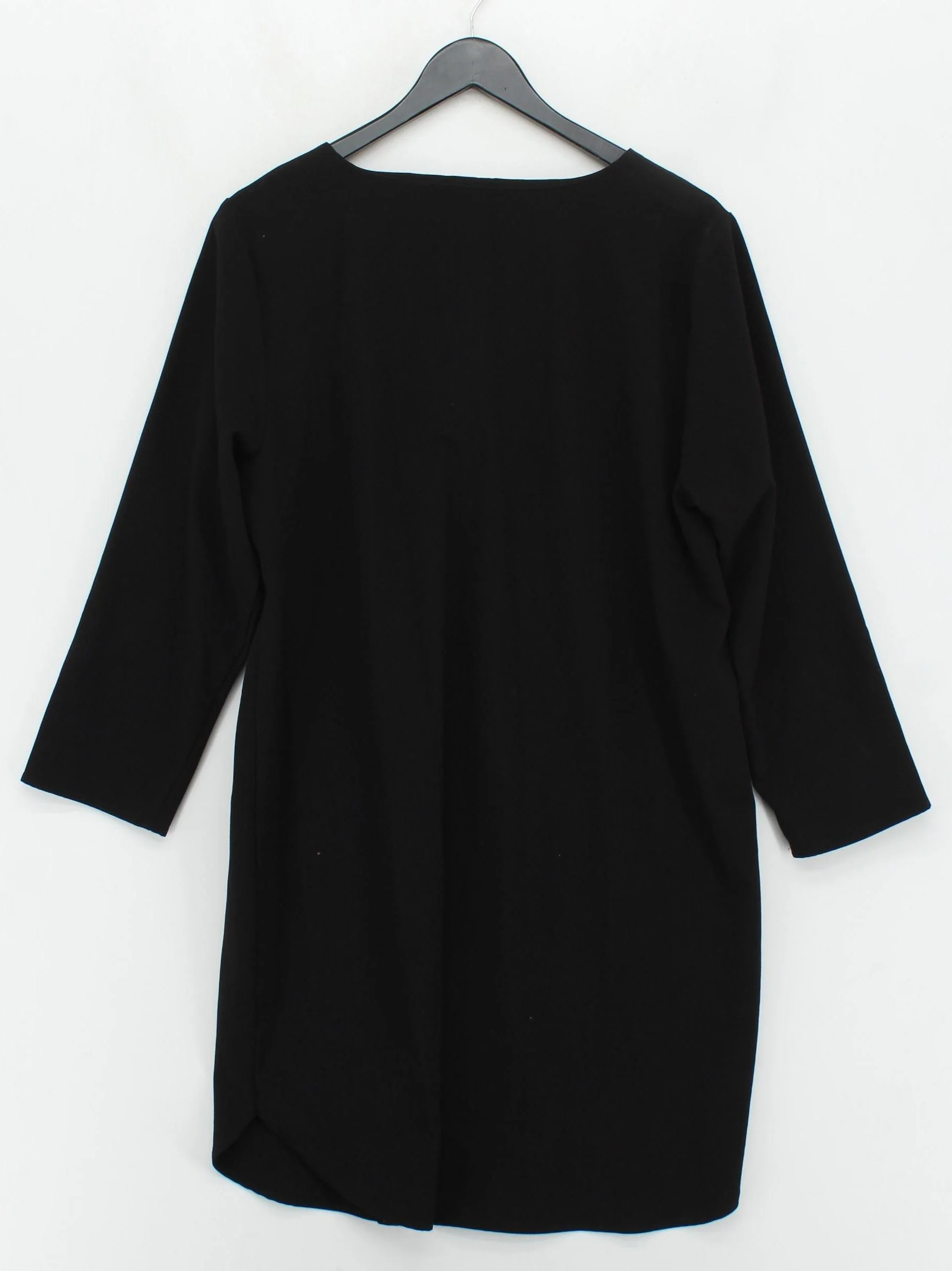 Hush T-Shirt Mini Dress UK16 in Black - Image 2