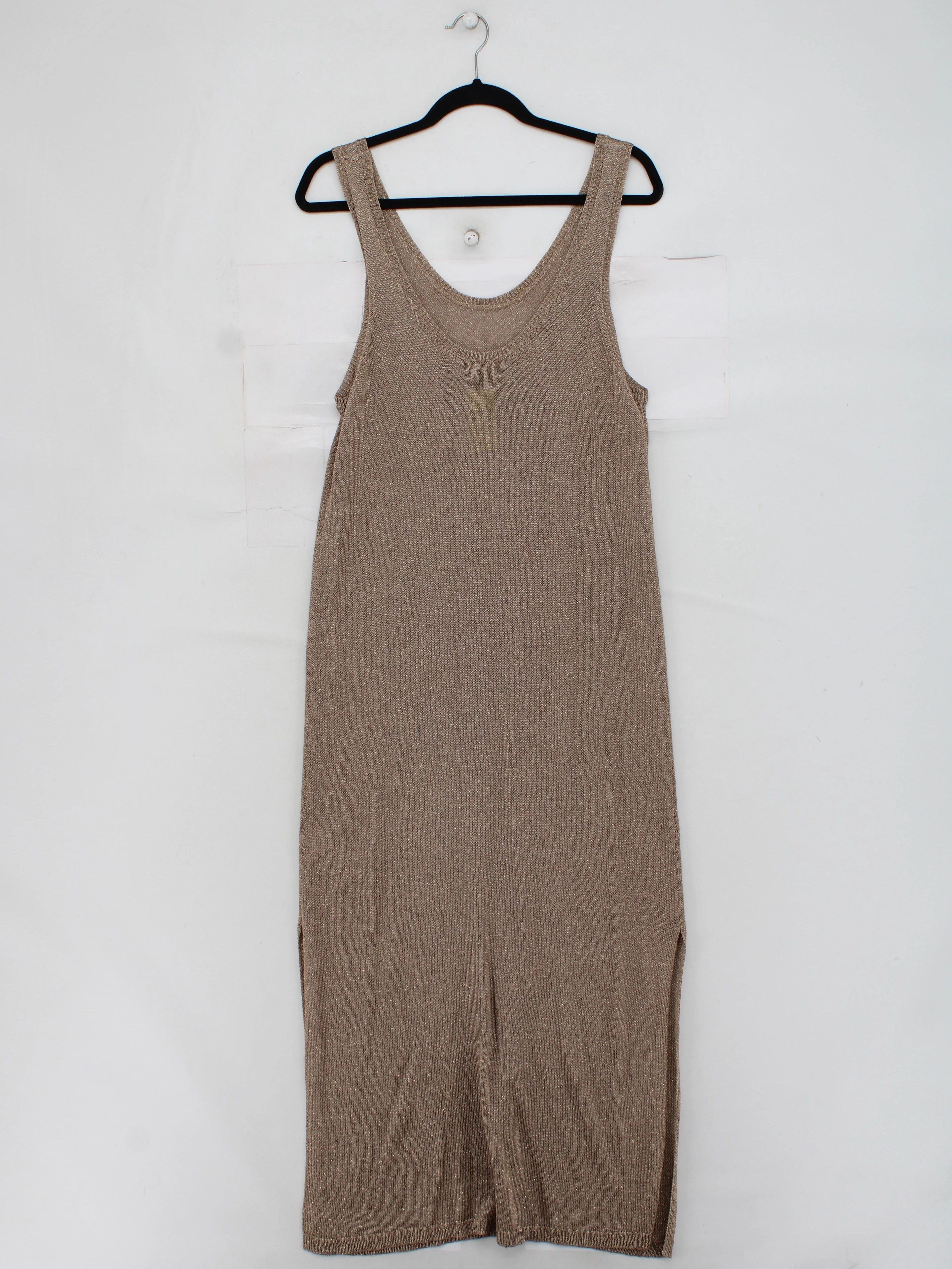 Hush Tank Maxi Dress UK12 in Brown - Image 2