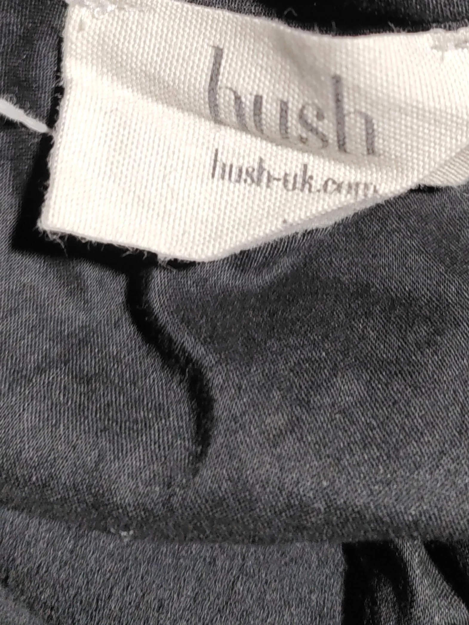 Hush Tank Midi Dress UK2 in Black - Image 5