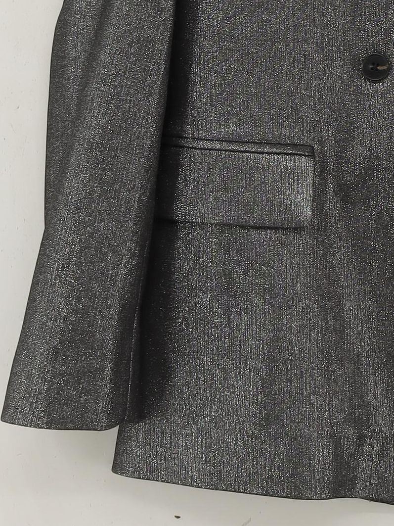 Hush Women's Blazer UK 10 Grey Viscose with Polyester Overcoat New with tags - Image 4