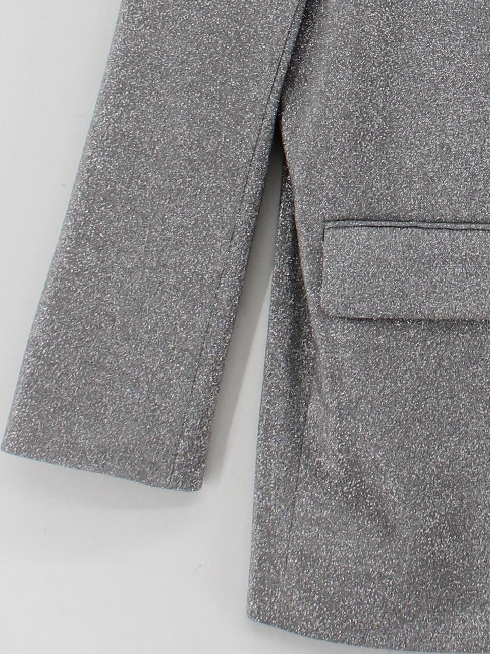 Hush Women's Blazer UK 12 Grey Viscose with Polyamide, Polyester Overcoat - Image 4