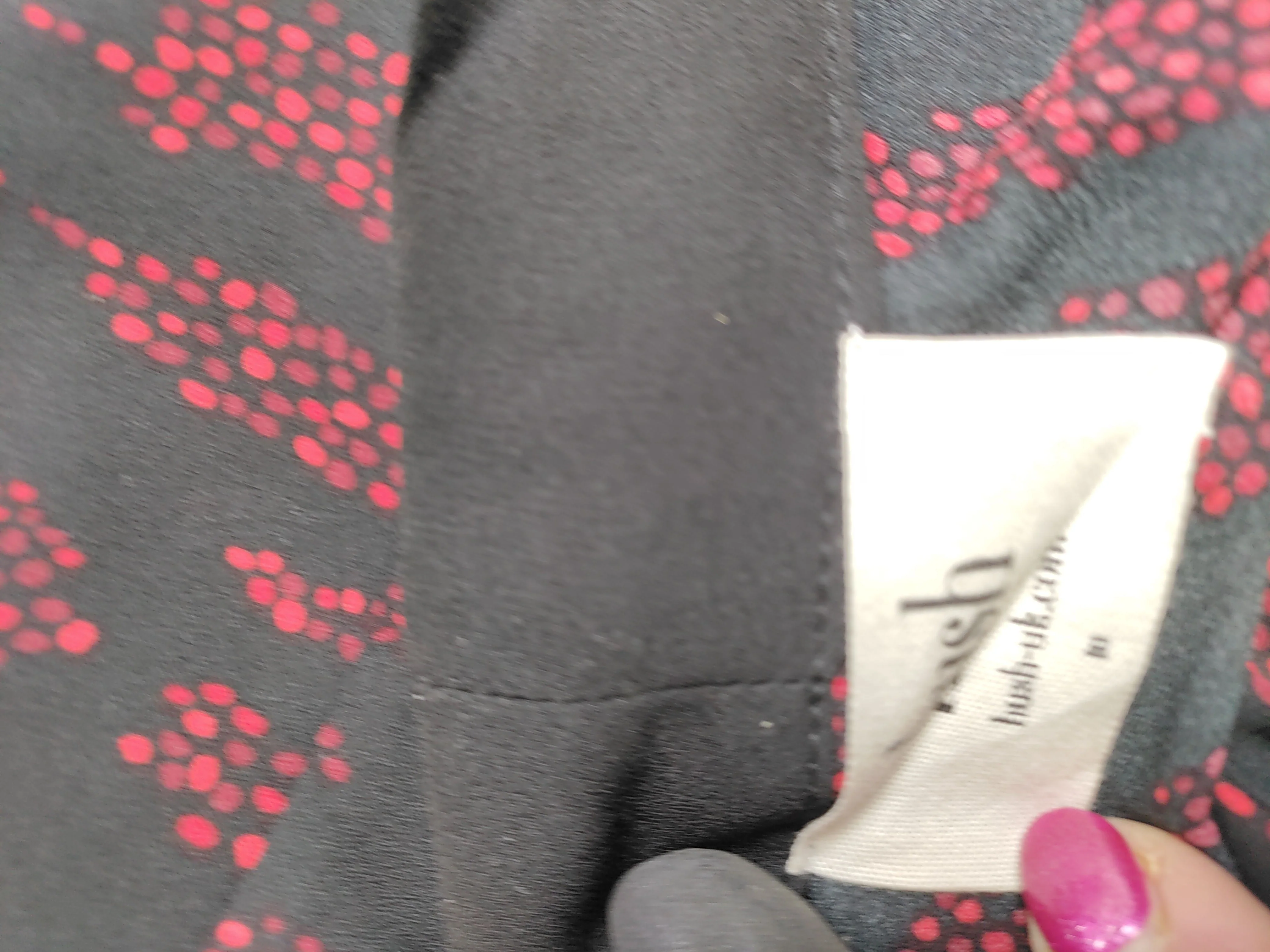 Hush Women's Blouse UK 10 Black 100% Polyester Long Sleeve Collared Basic - Image 5