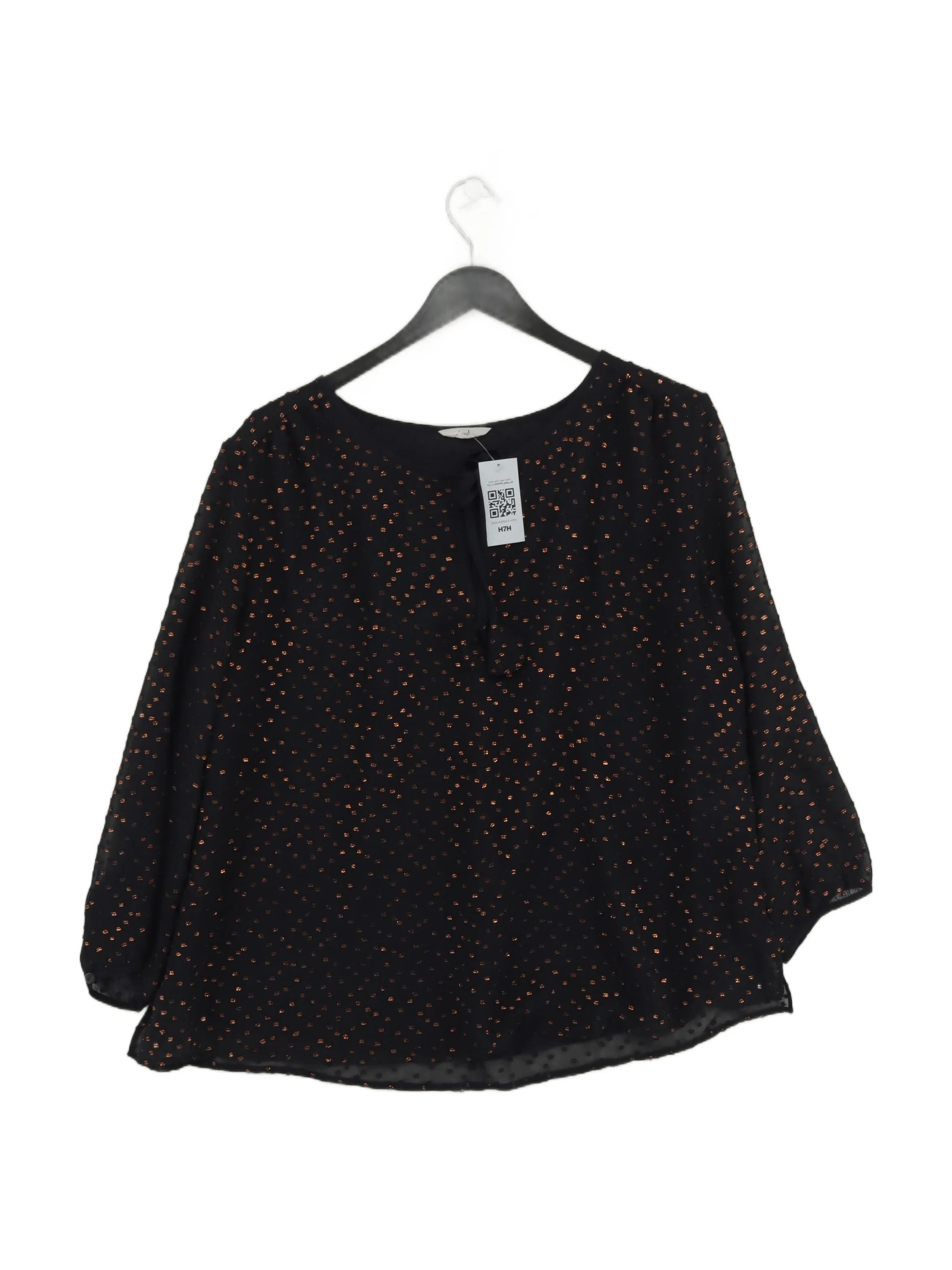 Hush Women's Blouse UK 12 Multi 100% Polyester Basic