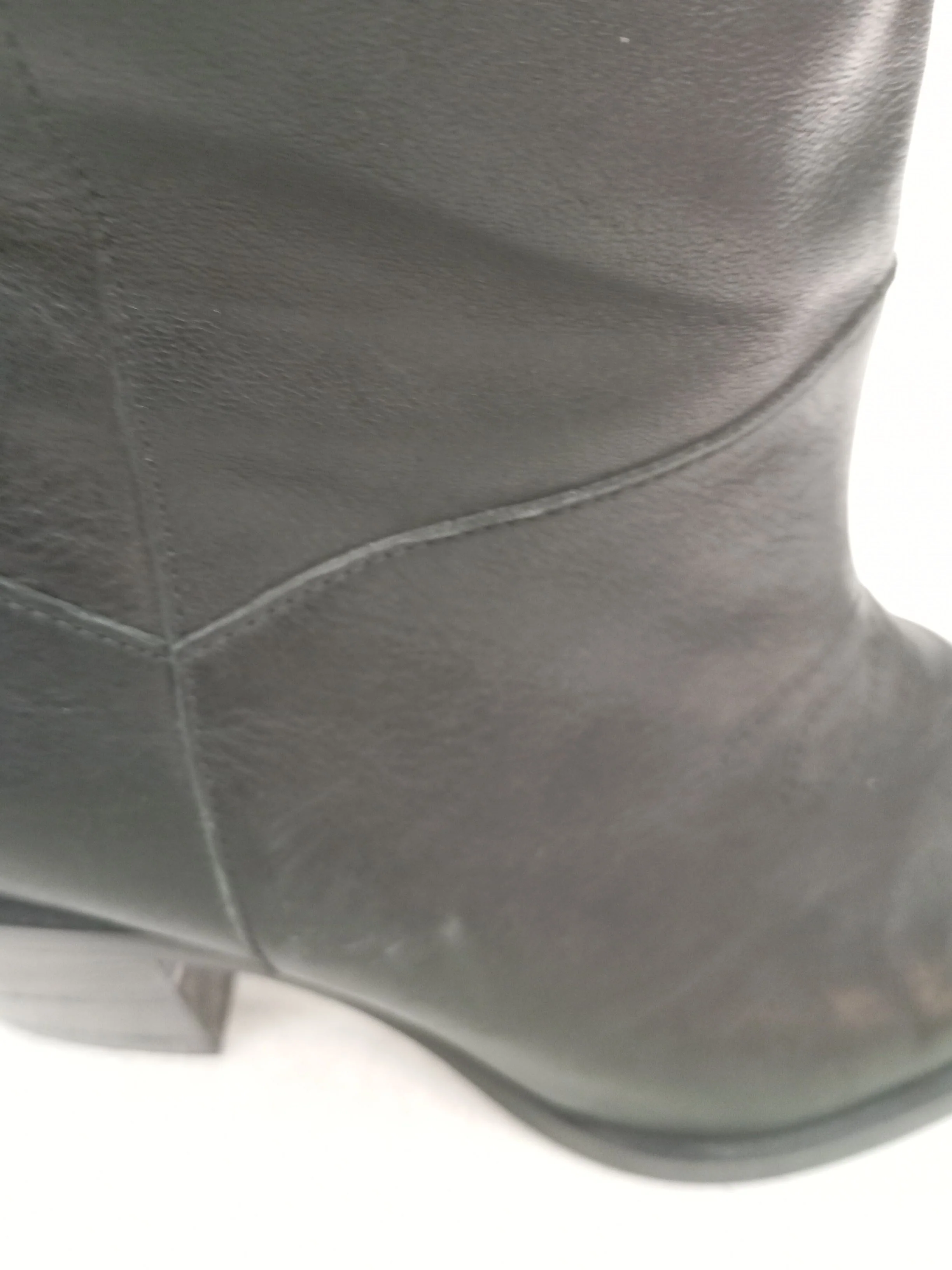 Hush Women's Boots UK 6 Black 100% Leather Cowboy - Image 8