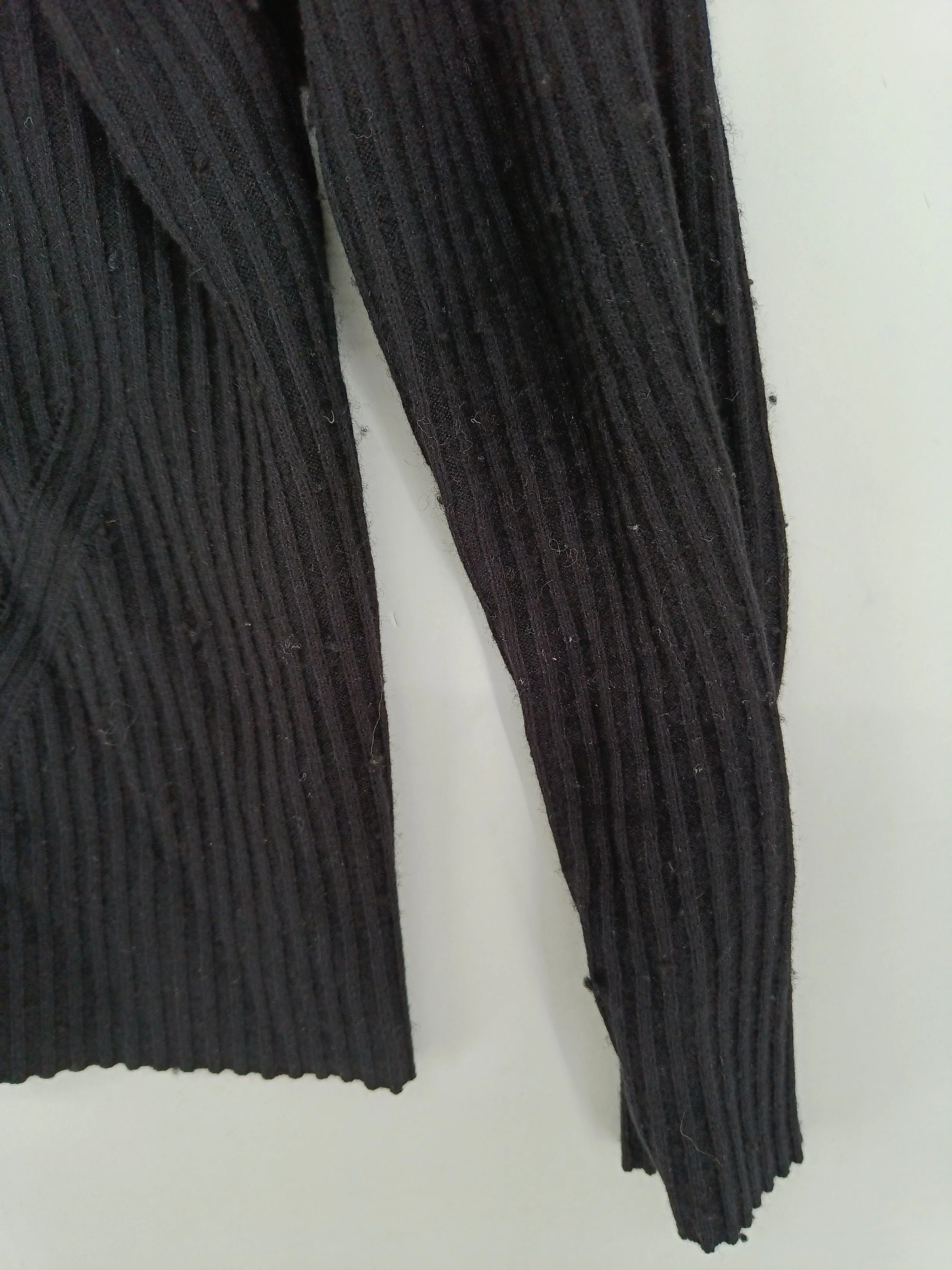 Hush Women's Cardigan M Black 100% Other Collared Cardigan - Image 5