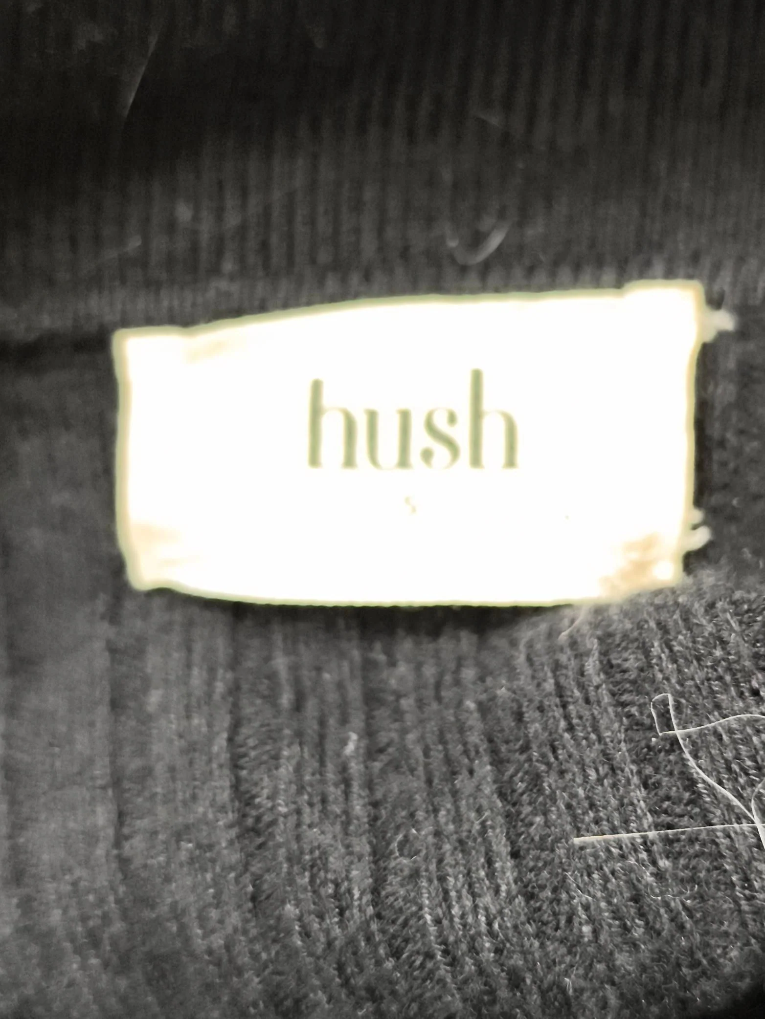 Hush Women's Cardigan M Black 100% Other Collared Cardigan - Image 6
