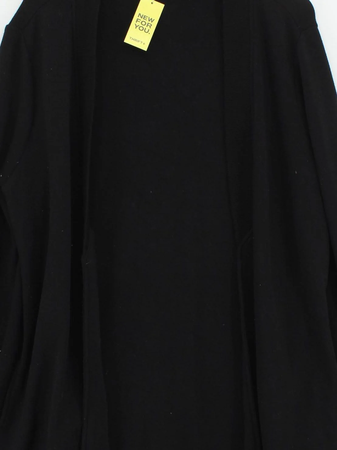 Hush Women's Cardigan M Black Viscose with Polyester, Elastane Cardigan - Image 3