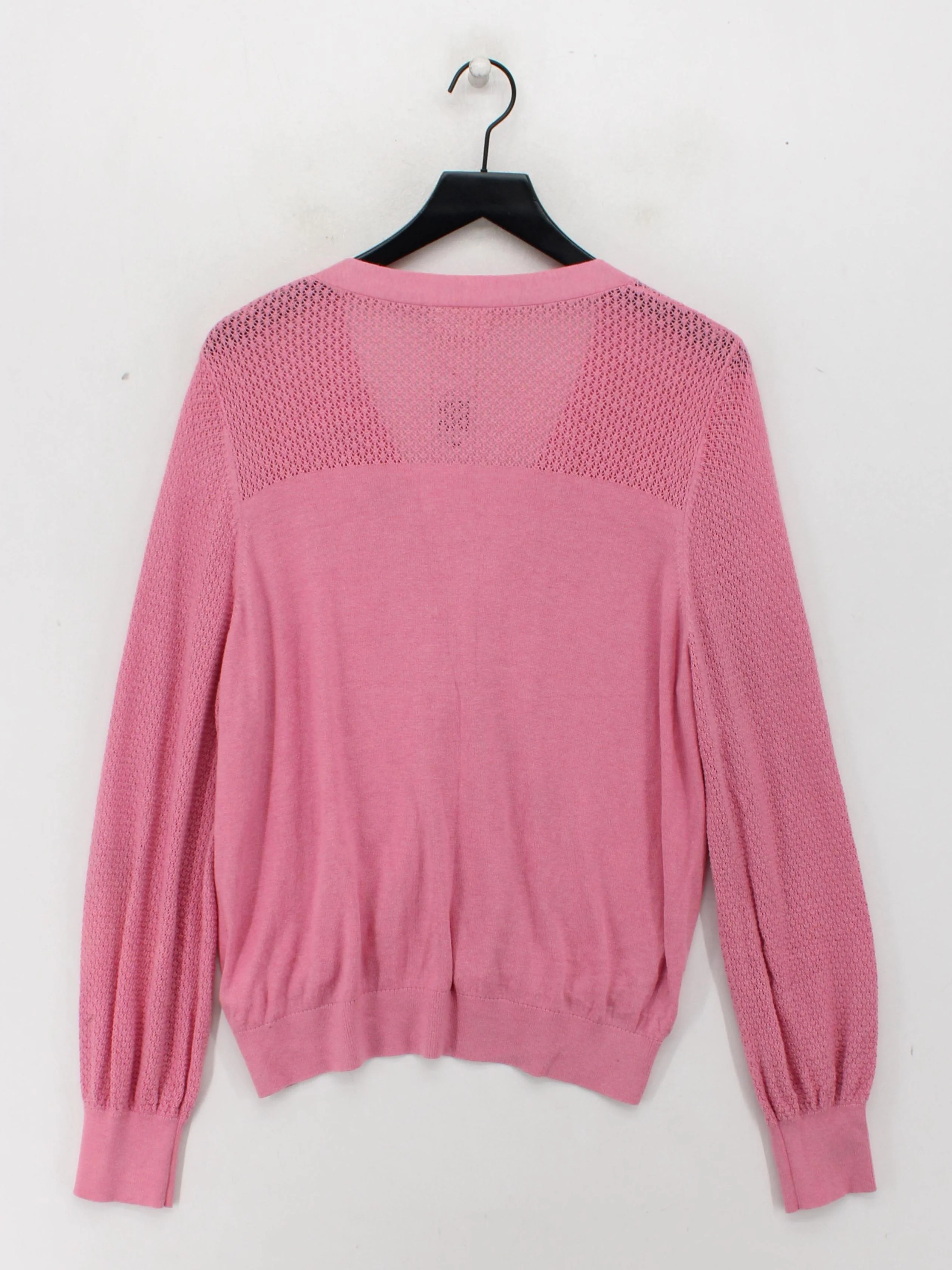 Hush Women's Cardigan XL Pink Cotton with Viscose, Polyamide, Elastane Cardigan - Image 2
