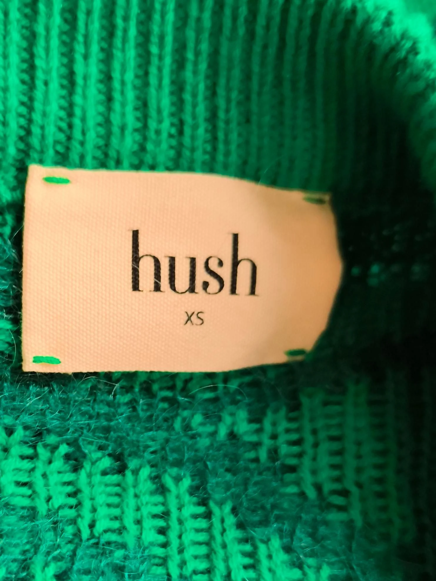Hush Women's Cardigan XS Green Polyester - Image 5
