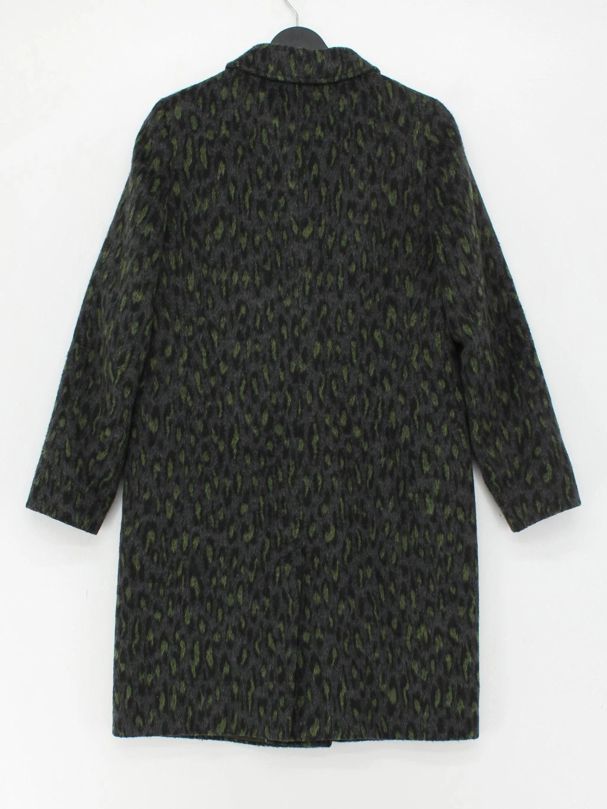 Hush Women's Coat UK 12 Grey Acrylic - Image 2