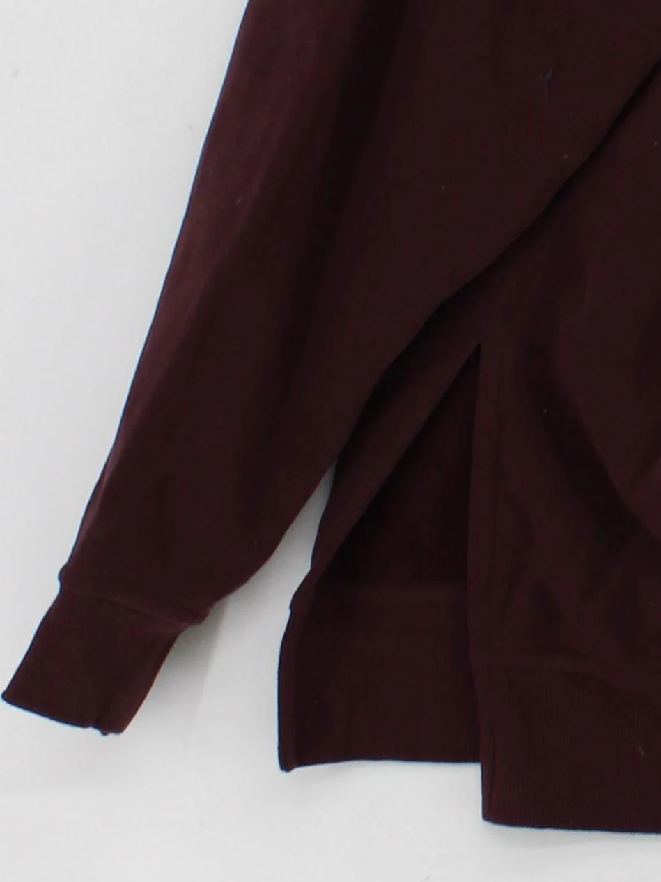 Hush Women's Hoodie L Red 100% Cotton Pullover New with tags - Image 4