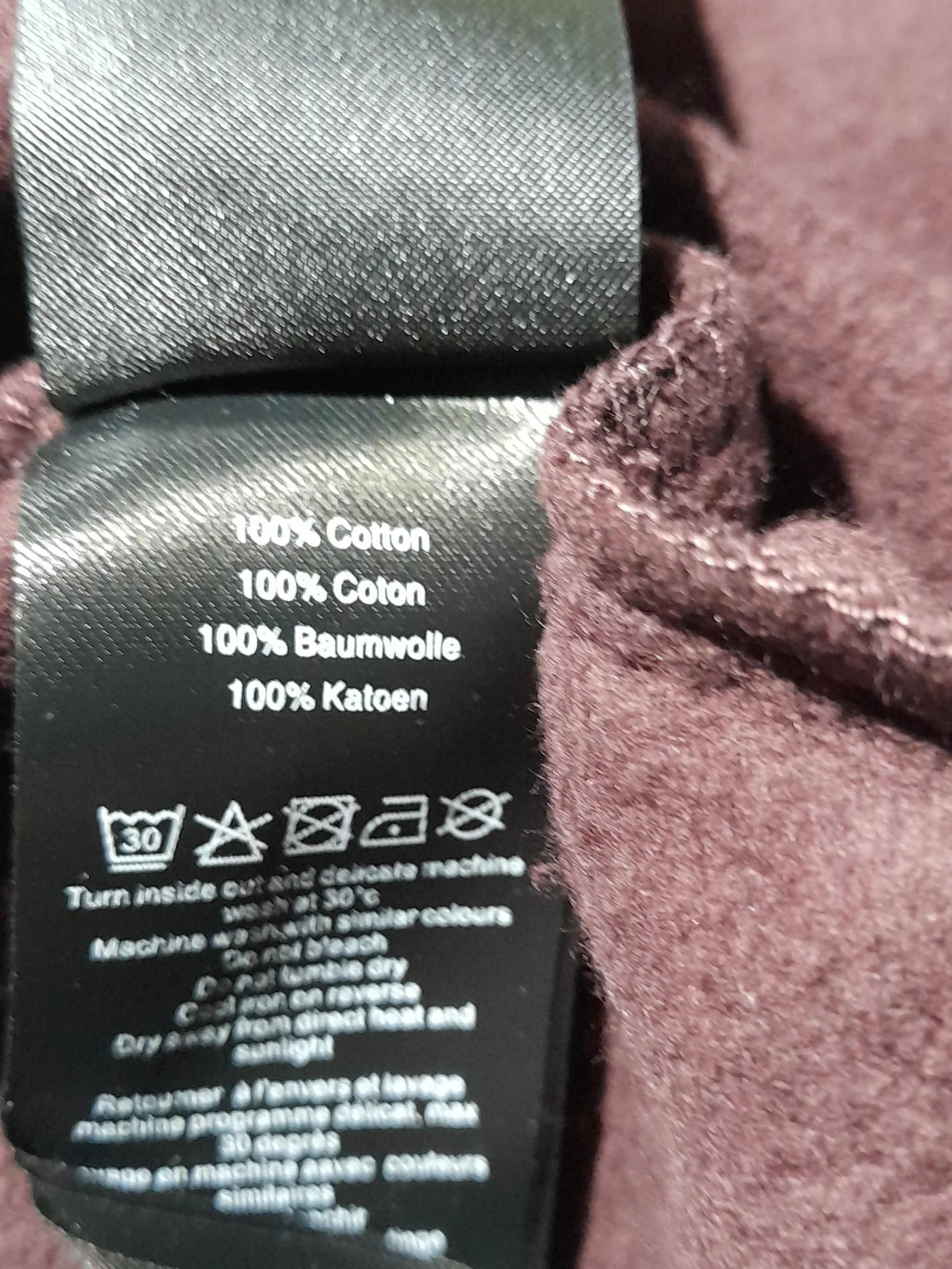 Hush Women's Hoodie L Red 100% Cotton Pullover New with tags - Image 6