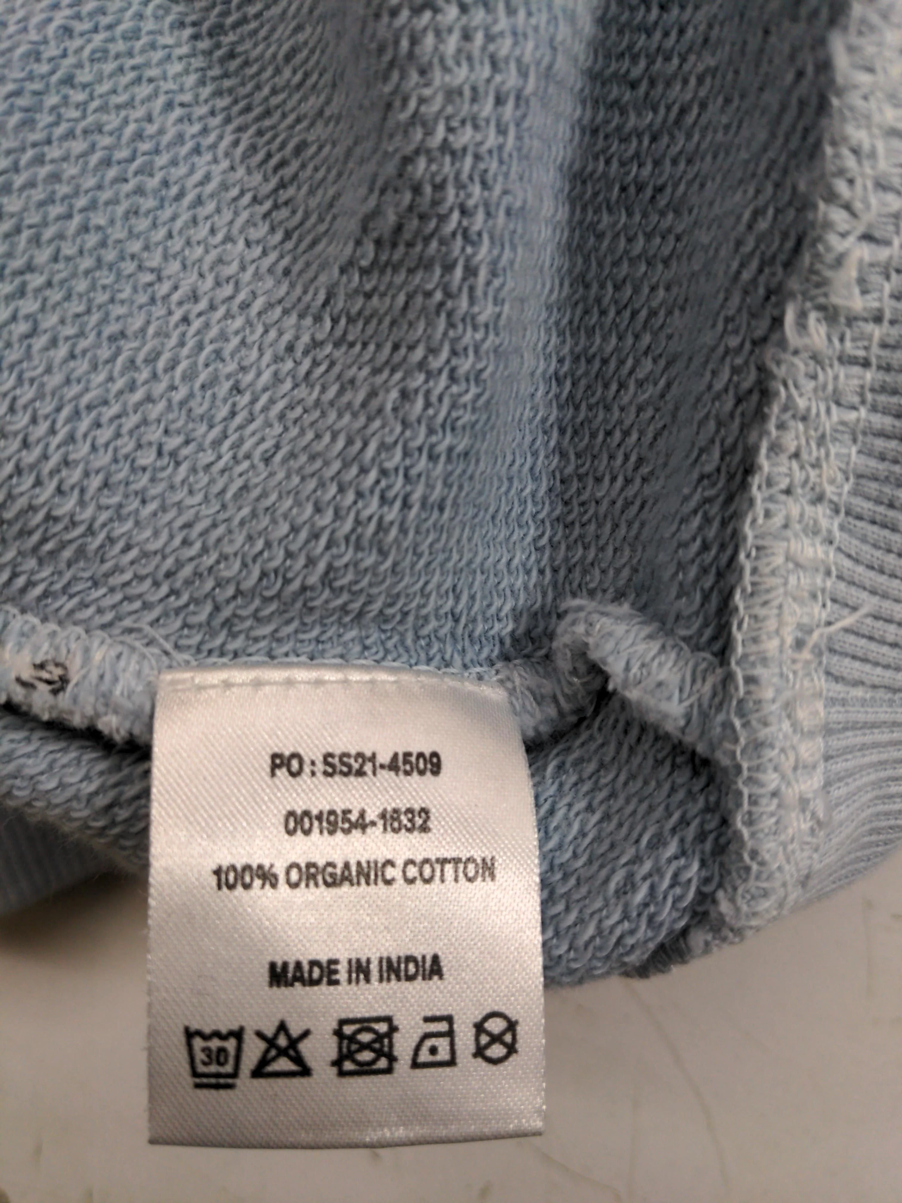 Hush Women's Hoodie M Blue 100% Cotton Pullover - Image 6
