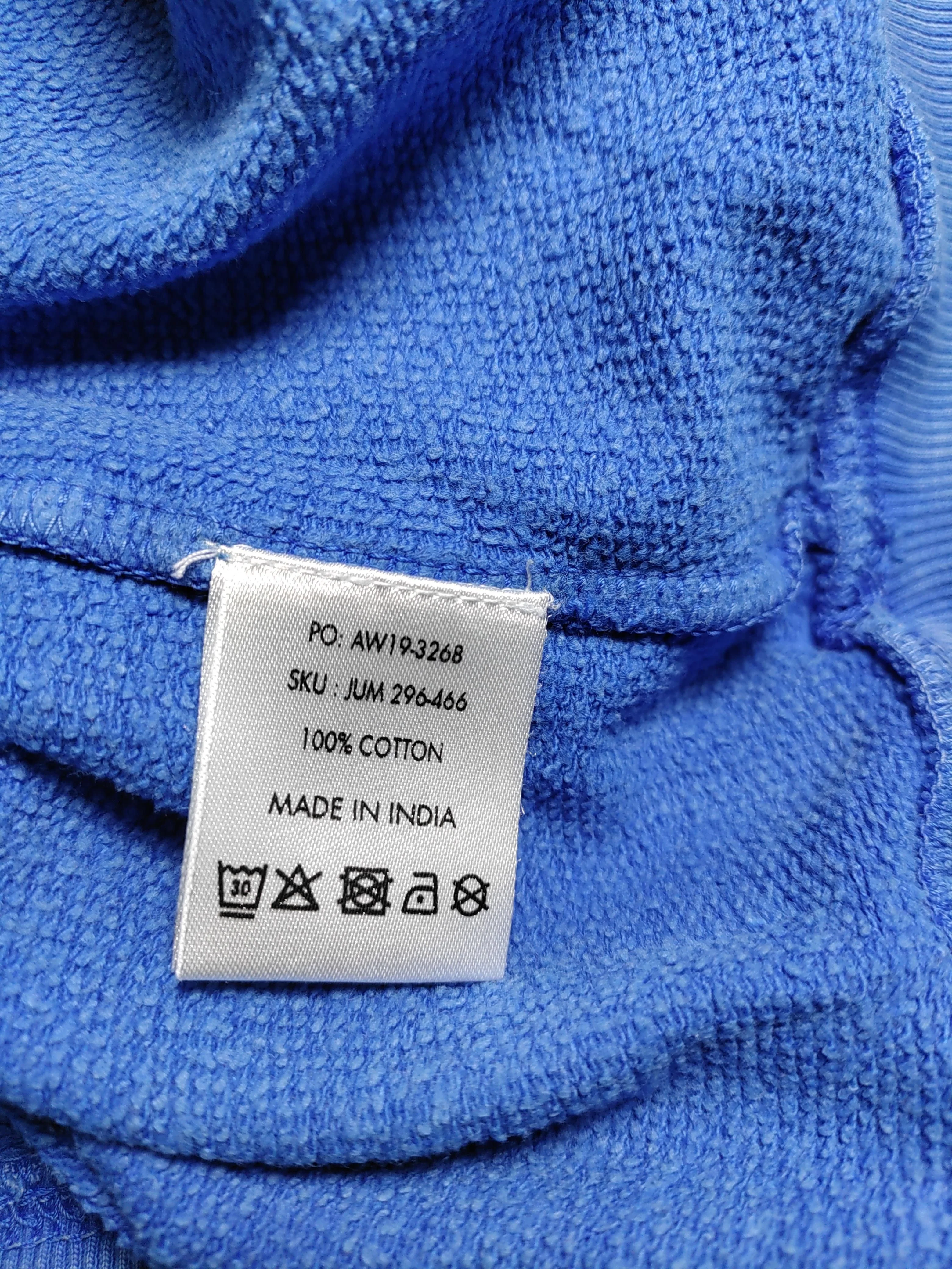 Hush Women's Hoodie M Blue 100% Cotton Pullover - Image 7
