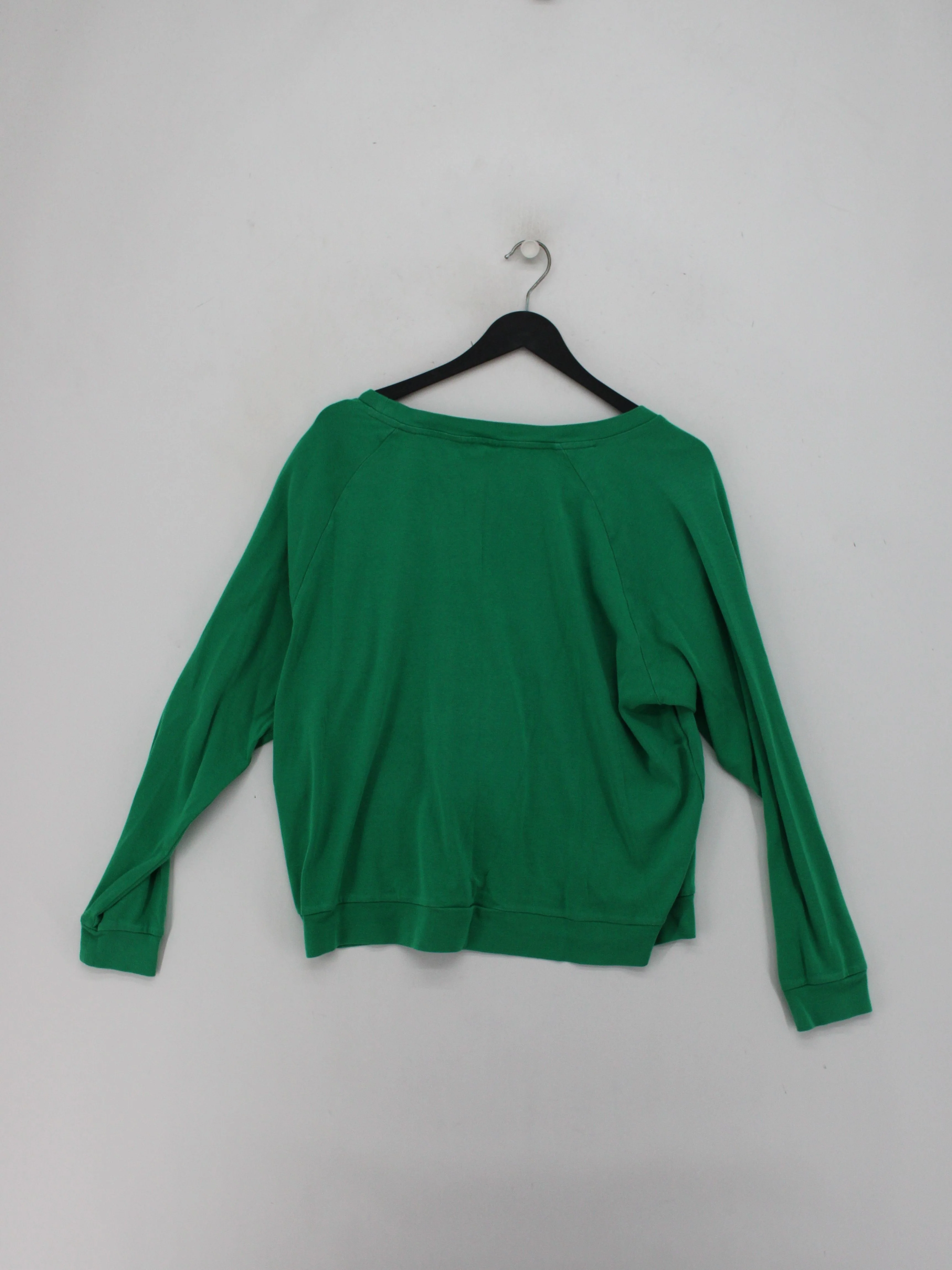 Hush Women's Hoodie M Green 100% Cotton Pullover - Image 2