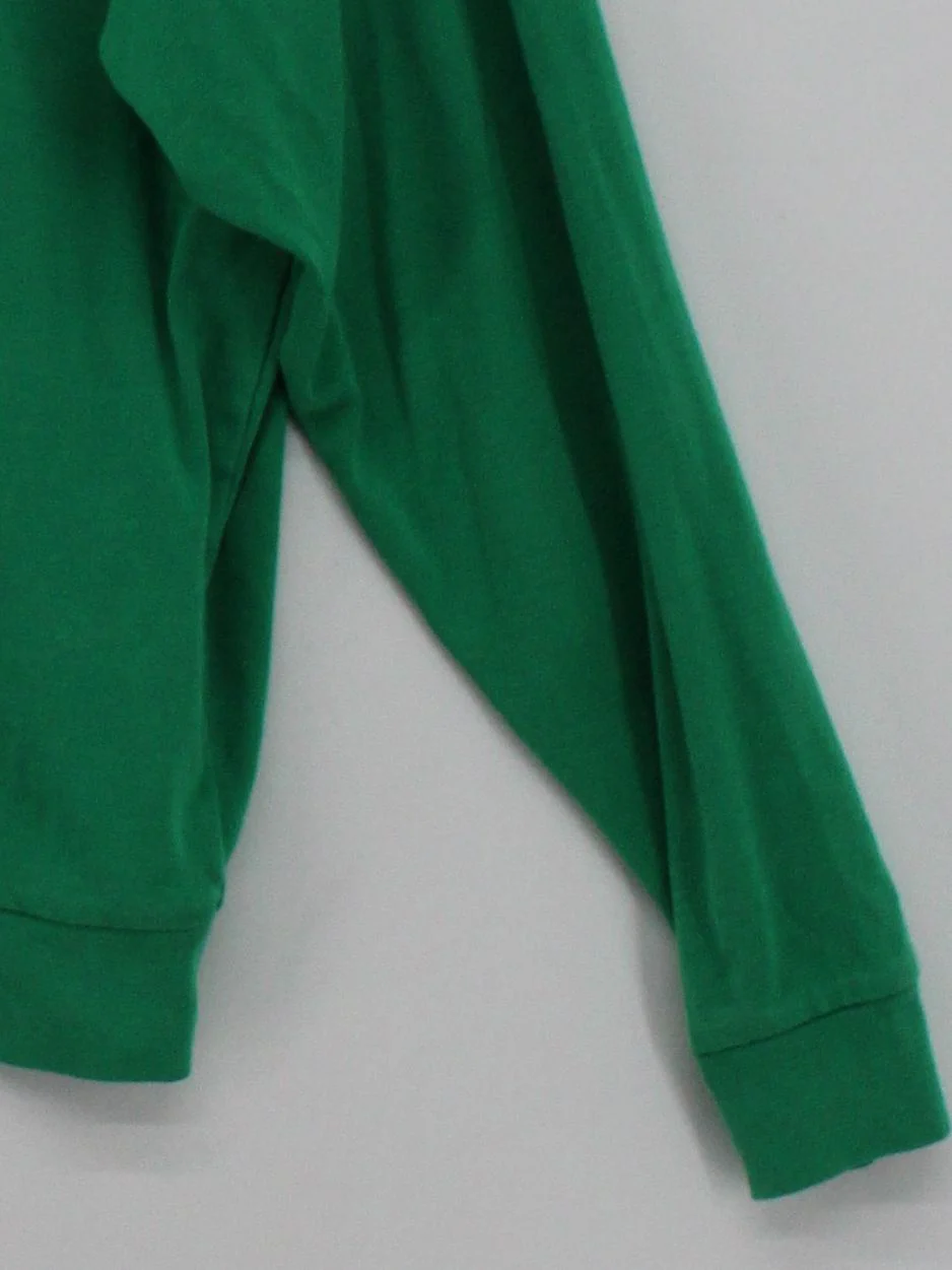 Hush Women's Hoodie M Green 100% Cotton Pullover - Image 4