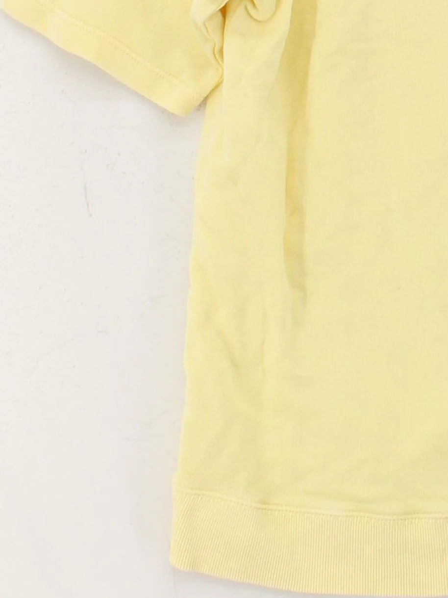 Hush Women's Hoodie M Yellow 100% Cotton Pullover - Image 4