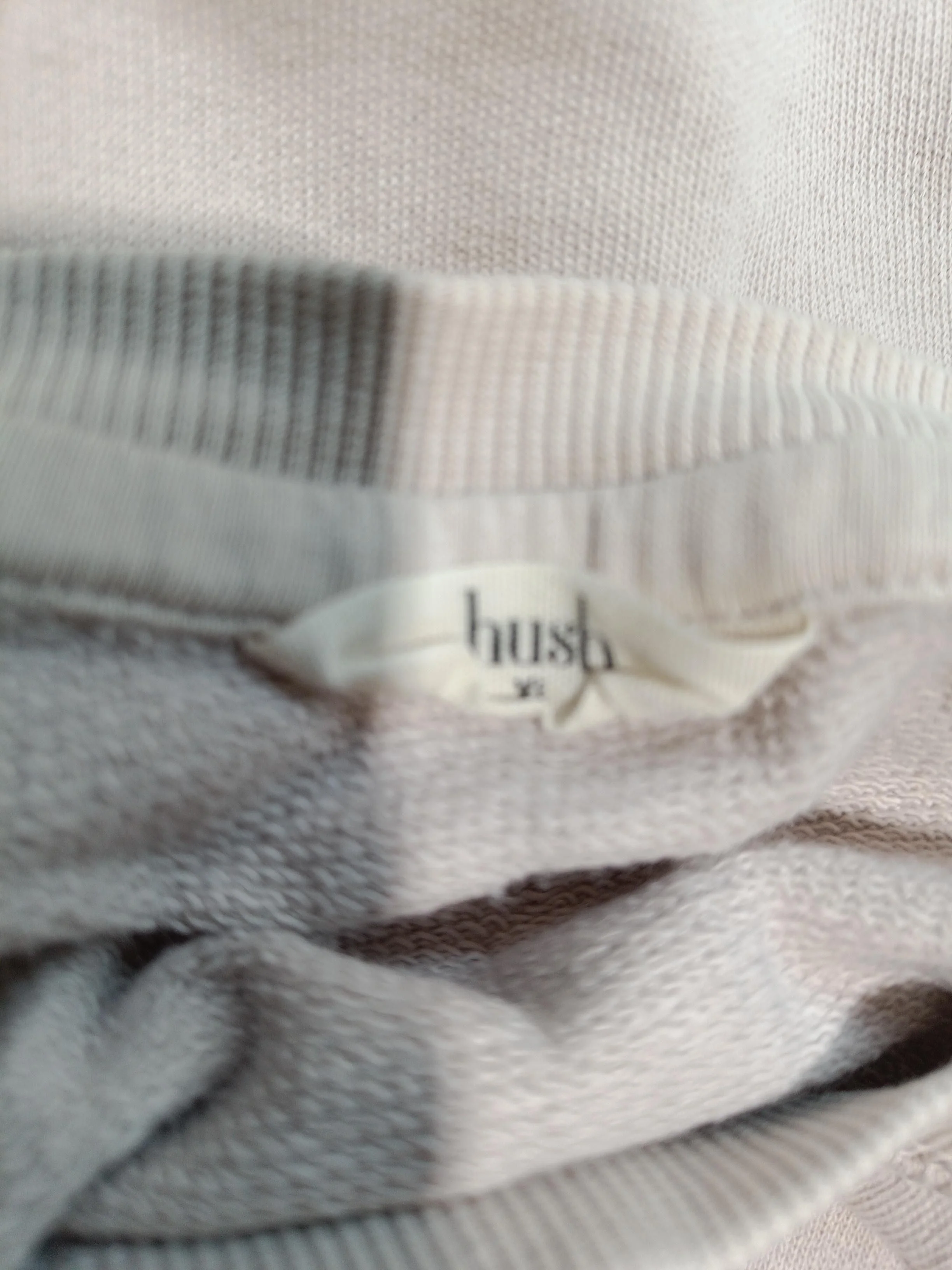 Hush Women's Hoodie XS Cream Graphic 100% Cotton Pullover - Image 5