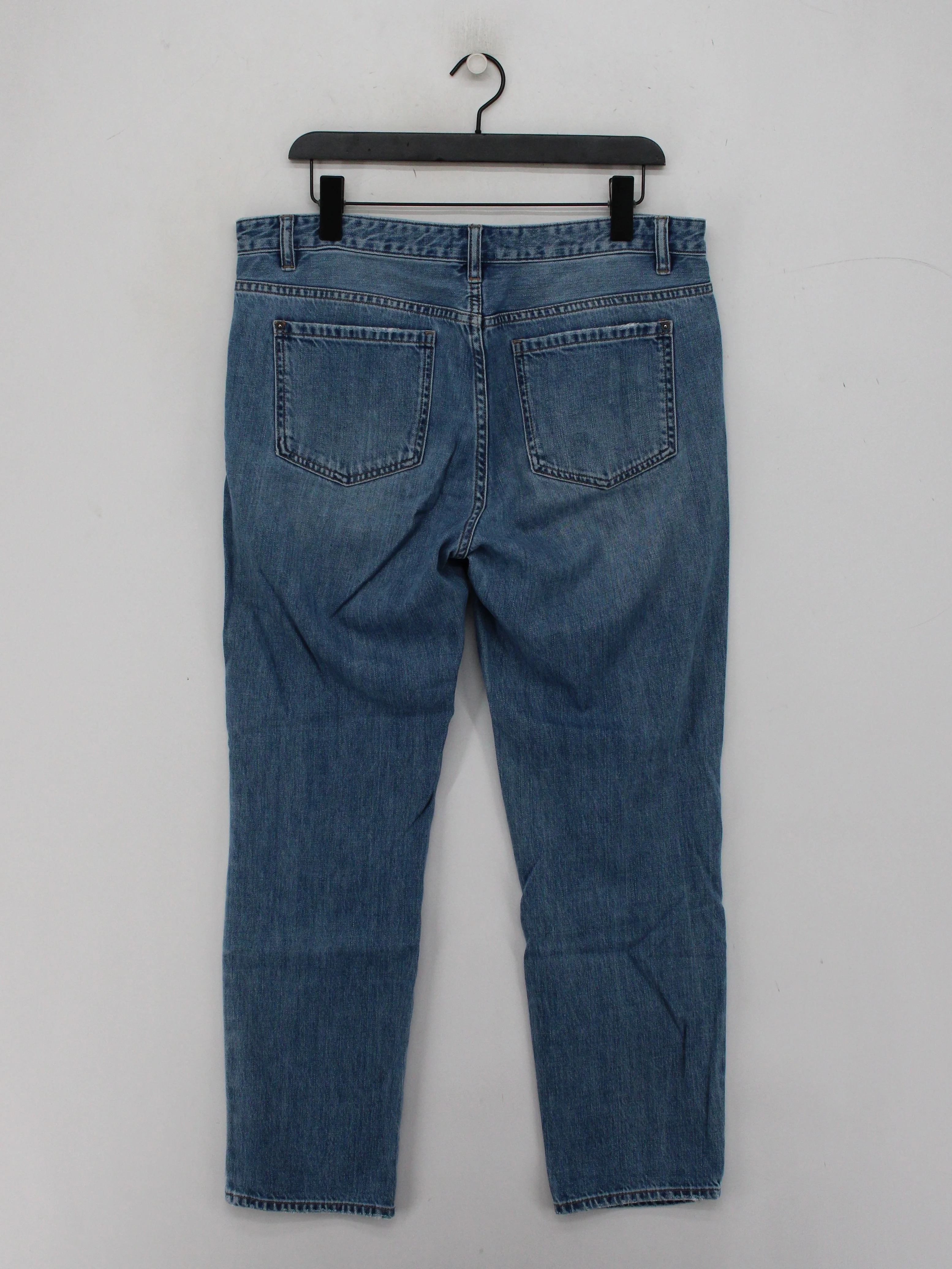 Hush Women's Jeans M Blue 100% Cotton Mom - Image 2