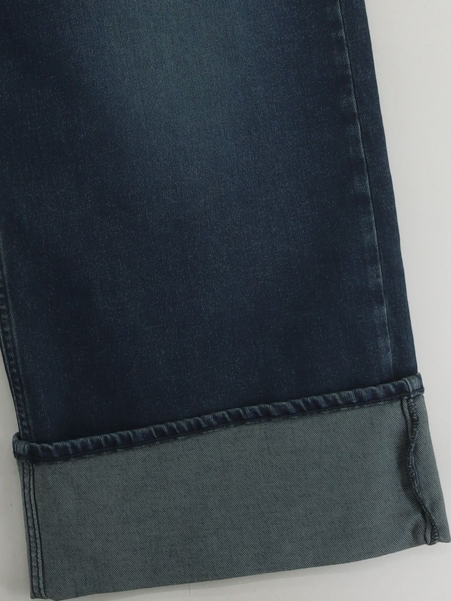 Hush Women's Jeans UK 12 Blue Cotton with Elastane Wide-Leg - Image 4