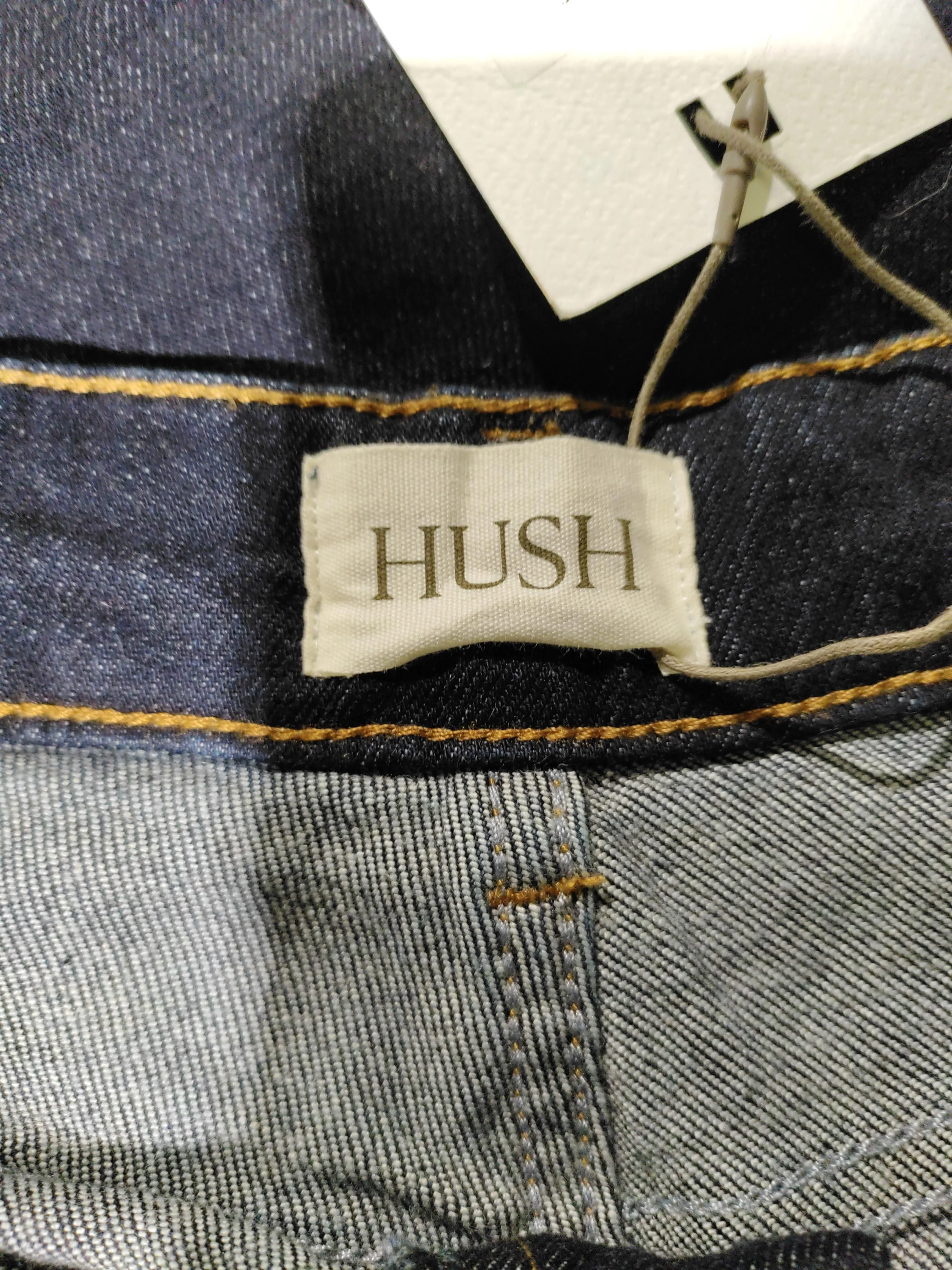 Hush Women's Jeans UK 14 Blue Cotton with Elastane Wide-Leg New with tags - Image 5