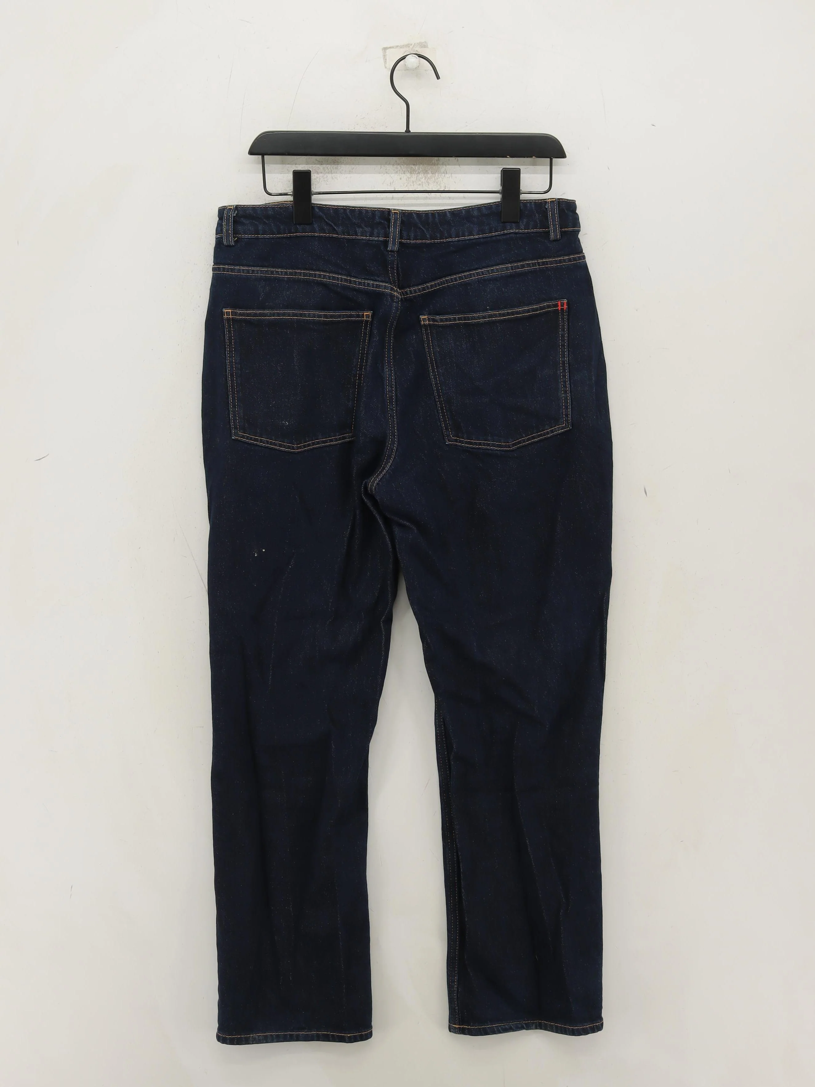 Hush Women's Jeans UK 14 Blue Cotton with Lyocell Modal Straight - Image 2