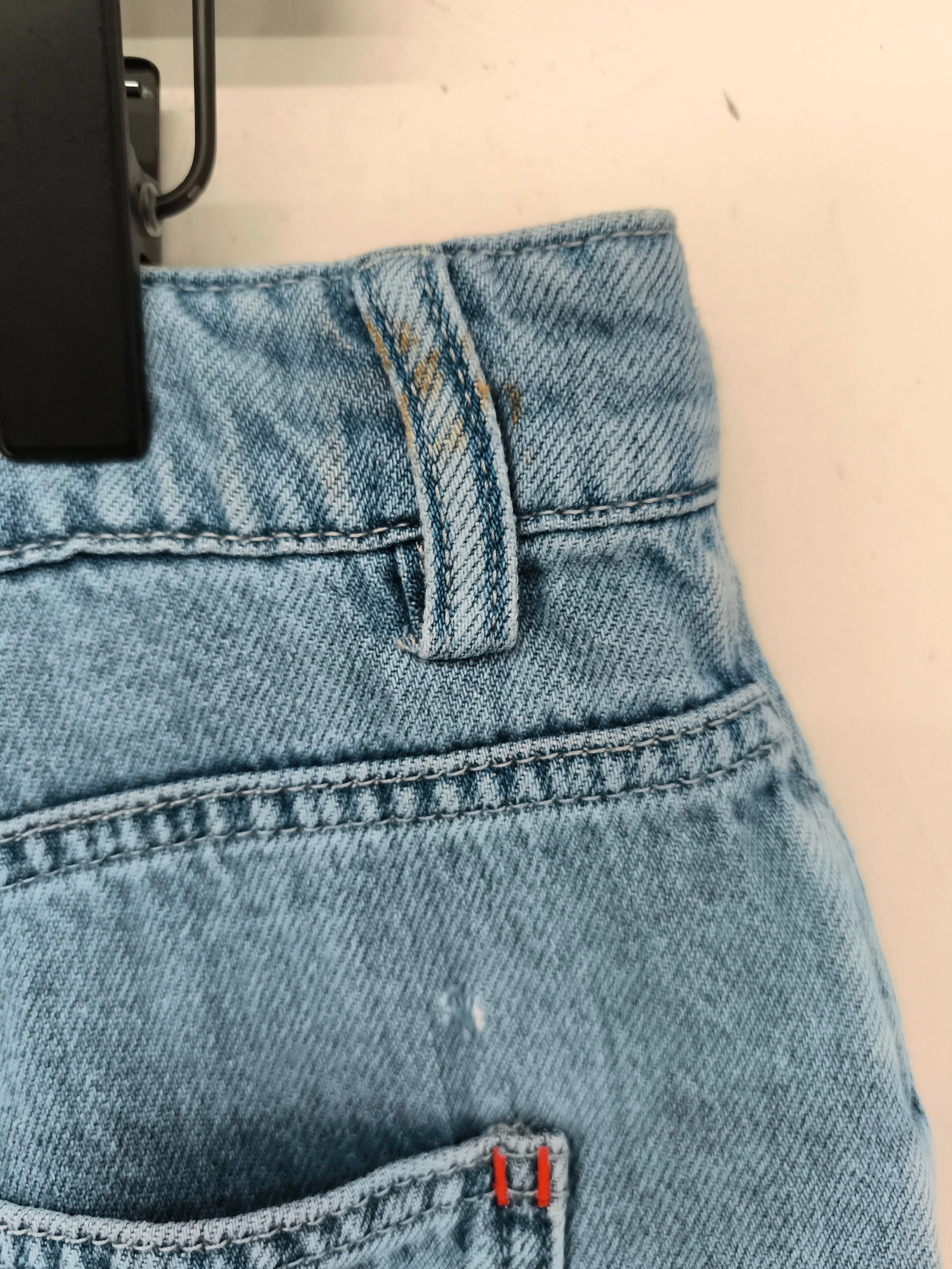 Hush Women's Jeans UK 14 Blue Cotton with Lyocell Modal Wide-Leg - Image 5