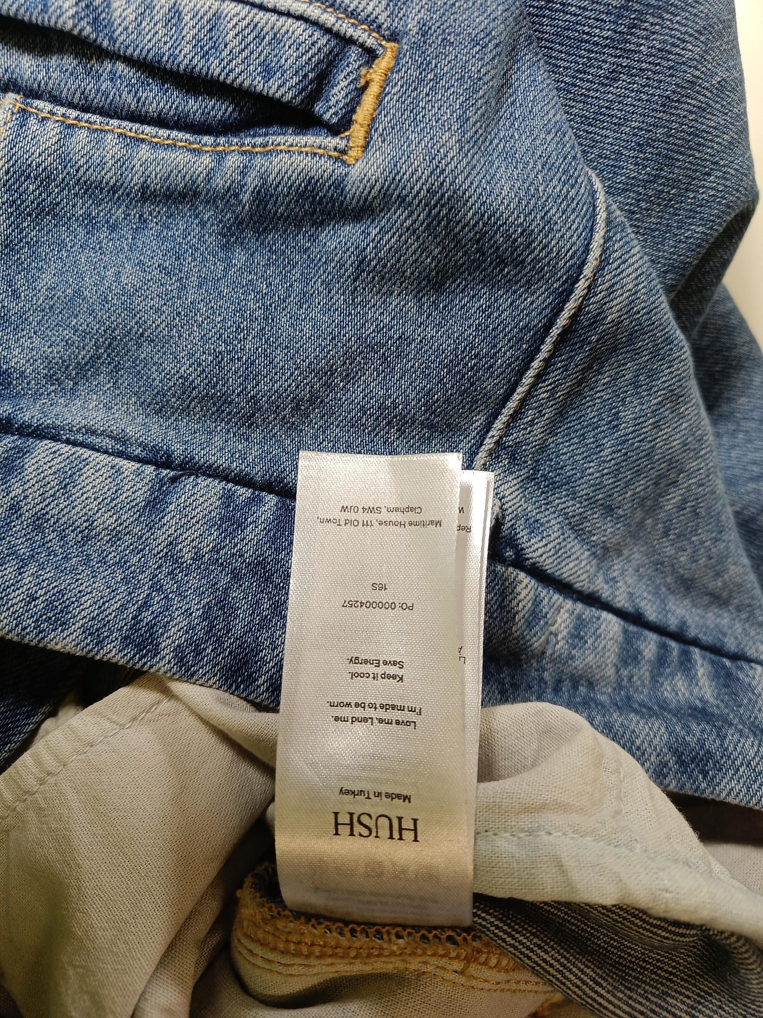Hush Women's Jeans UK 16 Blue 100% Other Wide-Leg - Image 6