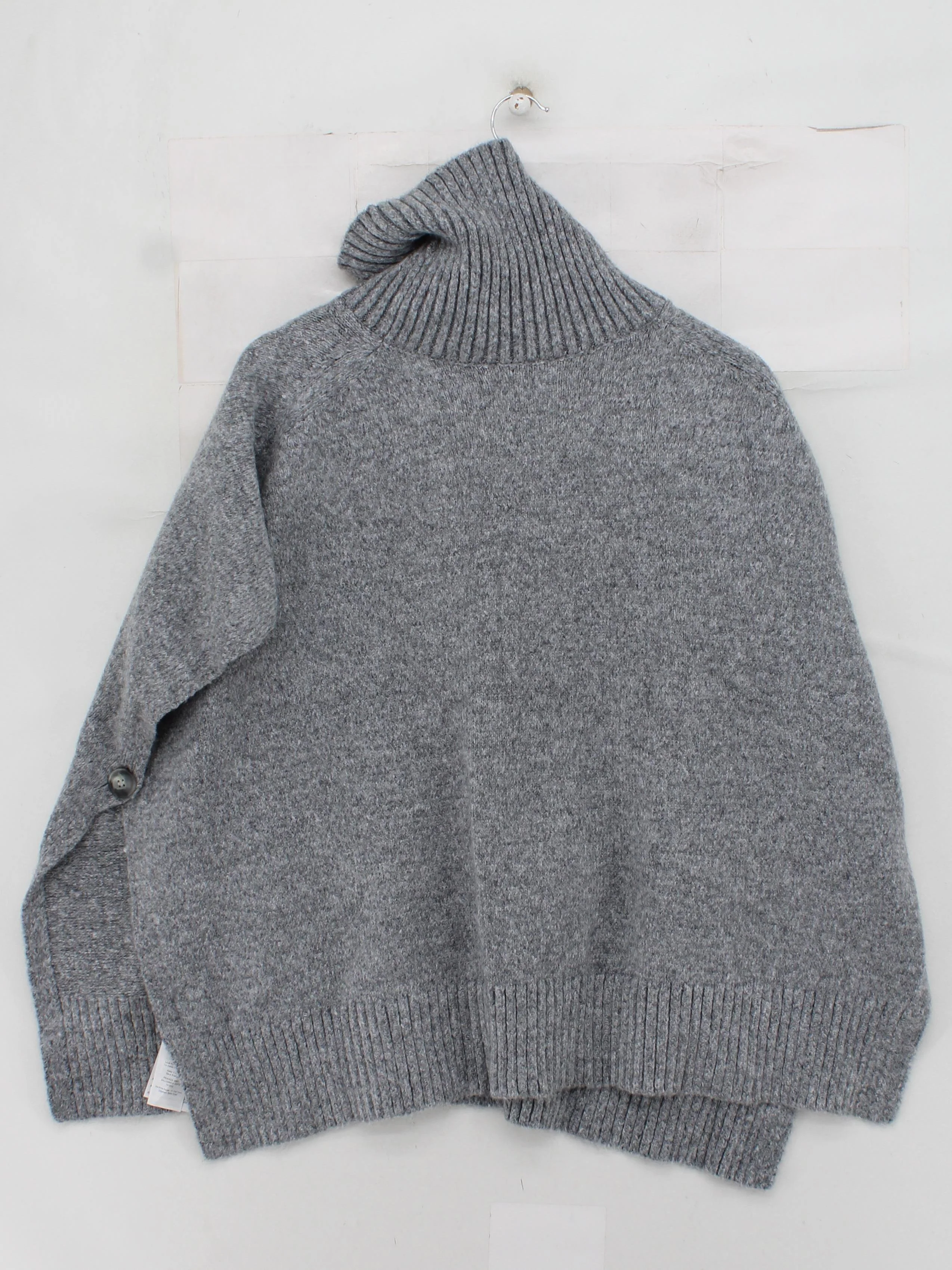 Hush Women's Jumper Grey Polyamide with Viscose Roll Neck Pullover New with tags - Image 2