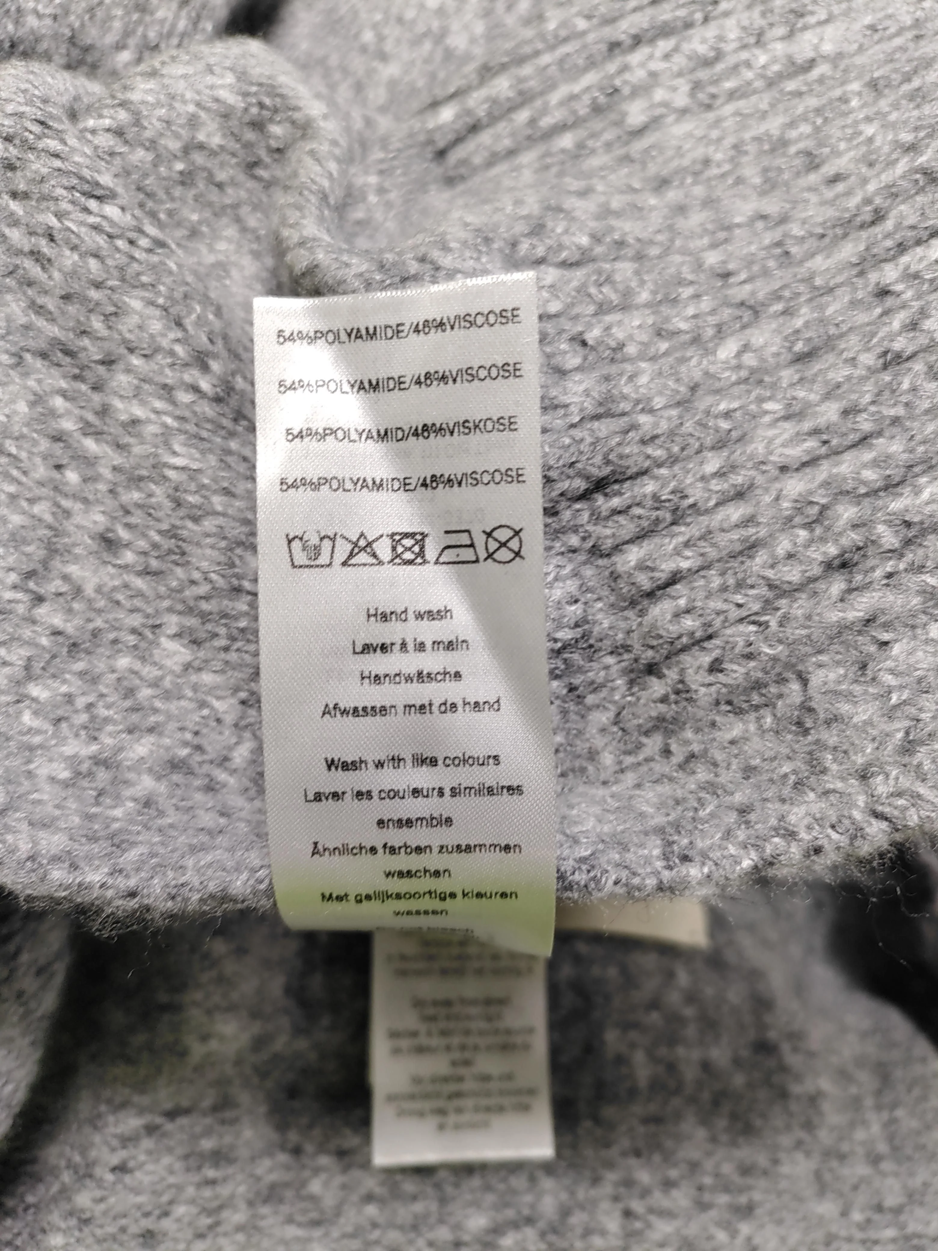 Hush Women's Jumper Grey Polyamide with Viscose Roll Neck Pullover New with tags - Image 6