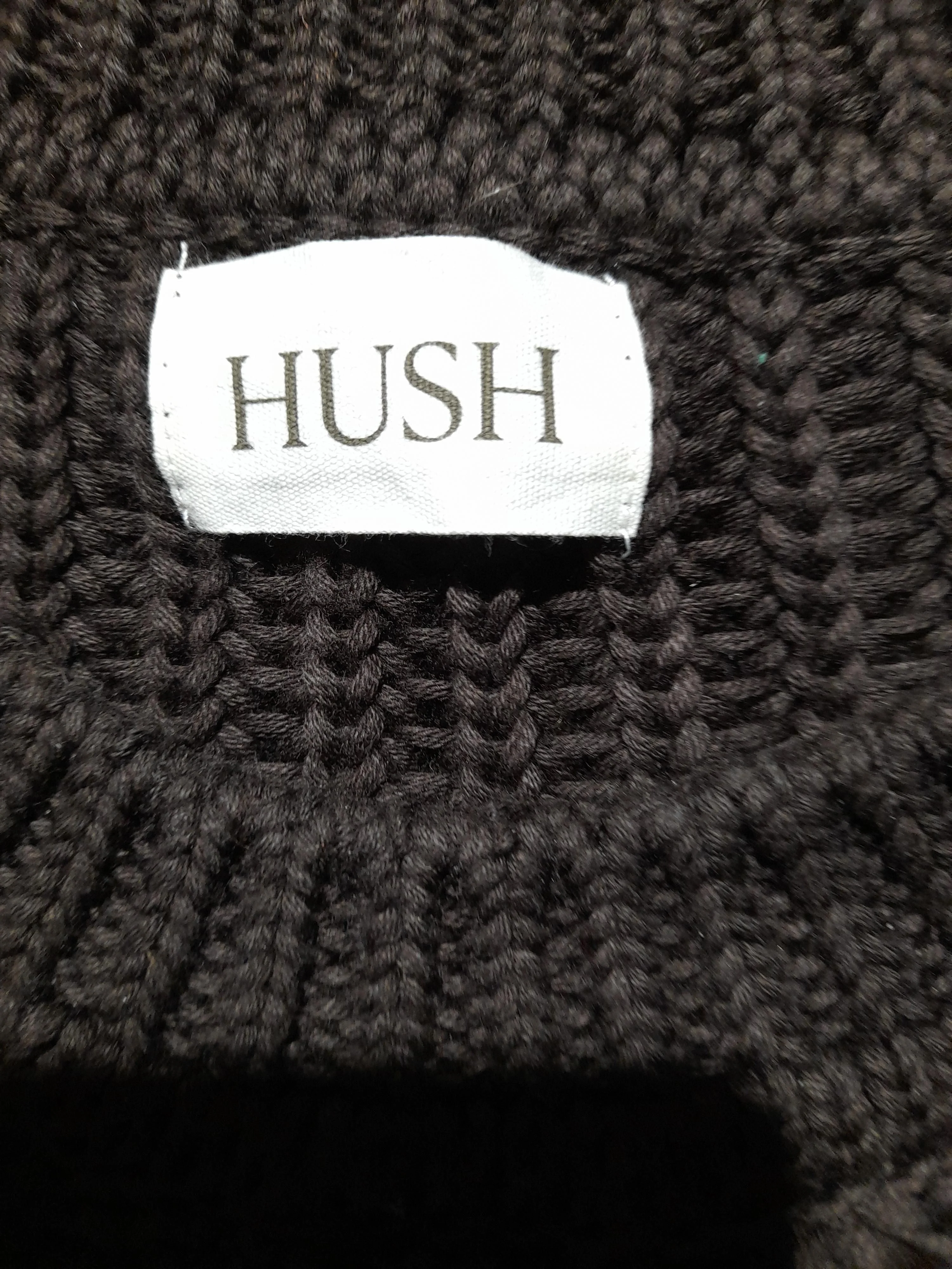 Hush Women's Jumper L Brown 100% Cotton Crew Neck Pullover - Image 5