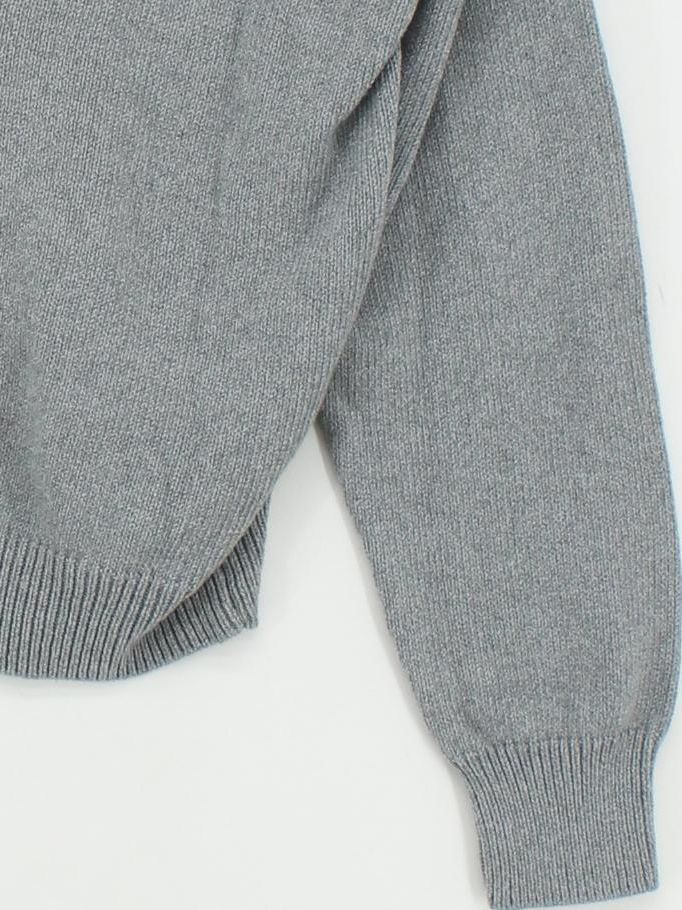 Hush Women's Jumper L Grey 100% Cotton Collared Pullover New with tags - Image 4