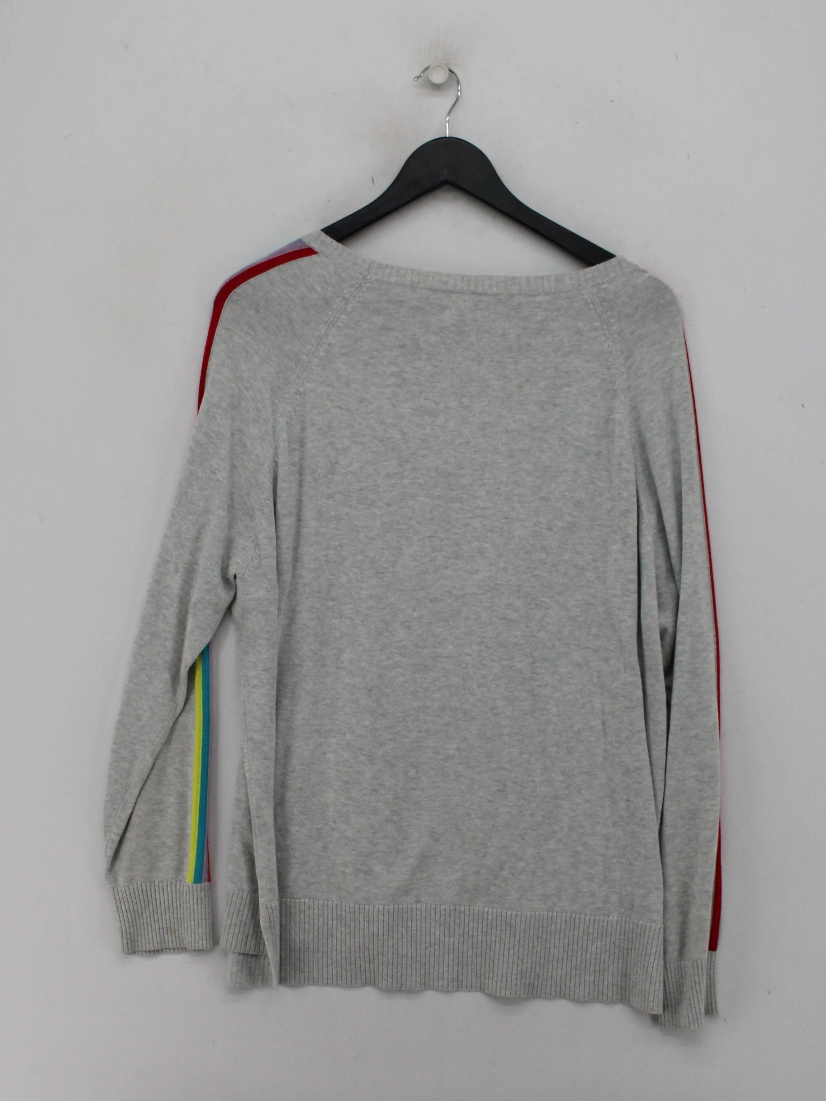 Hush Women's Jumper L Grey Cotton with Lyocell Modal, Viscose Pullover - Image 2