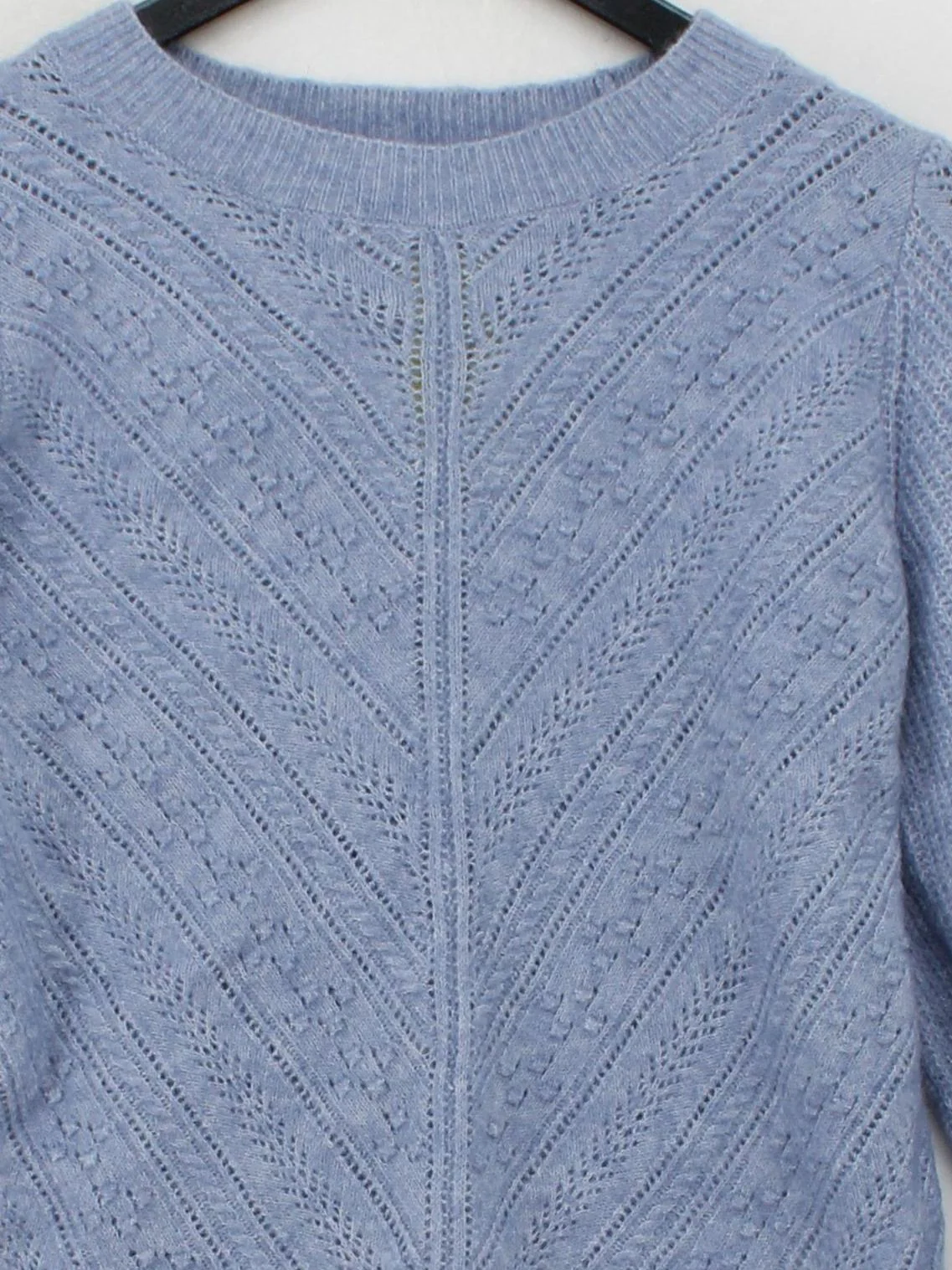 Hush Women's Jumper M Blue Polyester with Wool, Elastane, Cashmere Pullover - Image 3