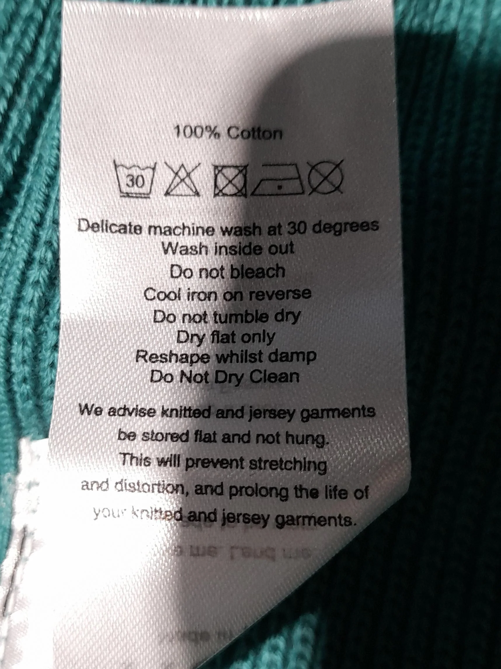 Hush Women's Jumper M Green 100% Cotton Crew Neck Pullover New with tags - Image 6