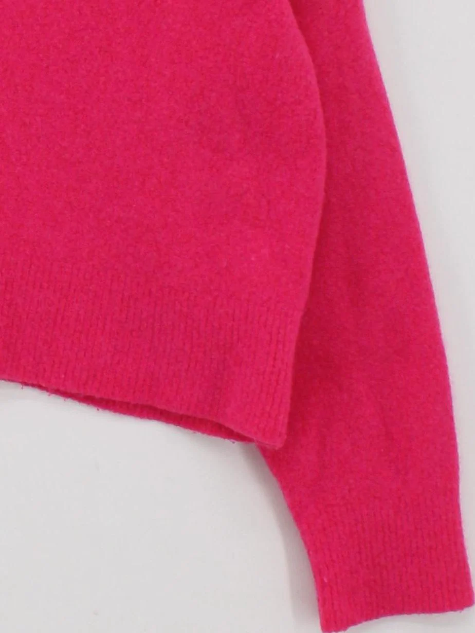 Hush Women's Jumper M Pink Wool with Acrylic, Polyamide, Elastane Pullover - Image 4
