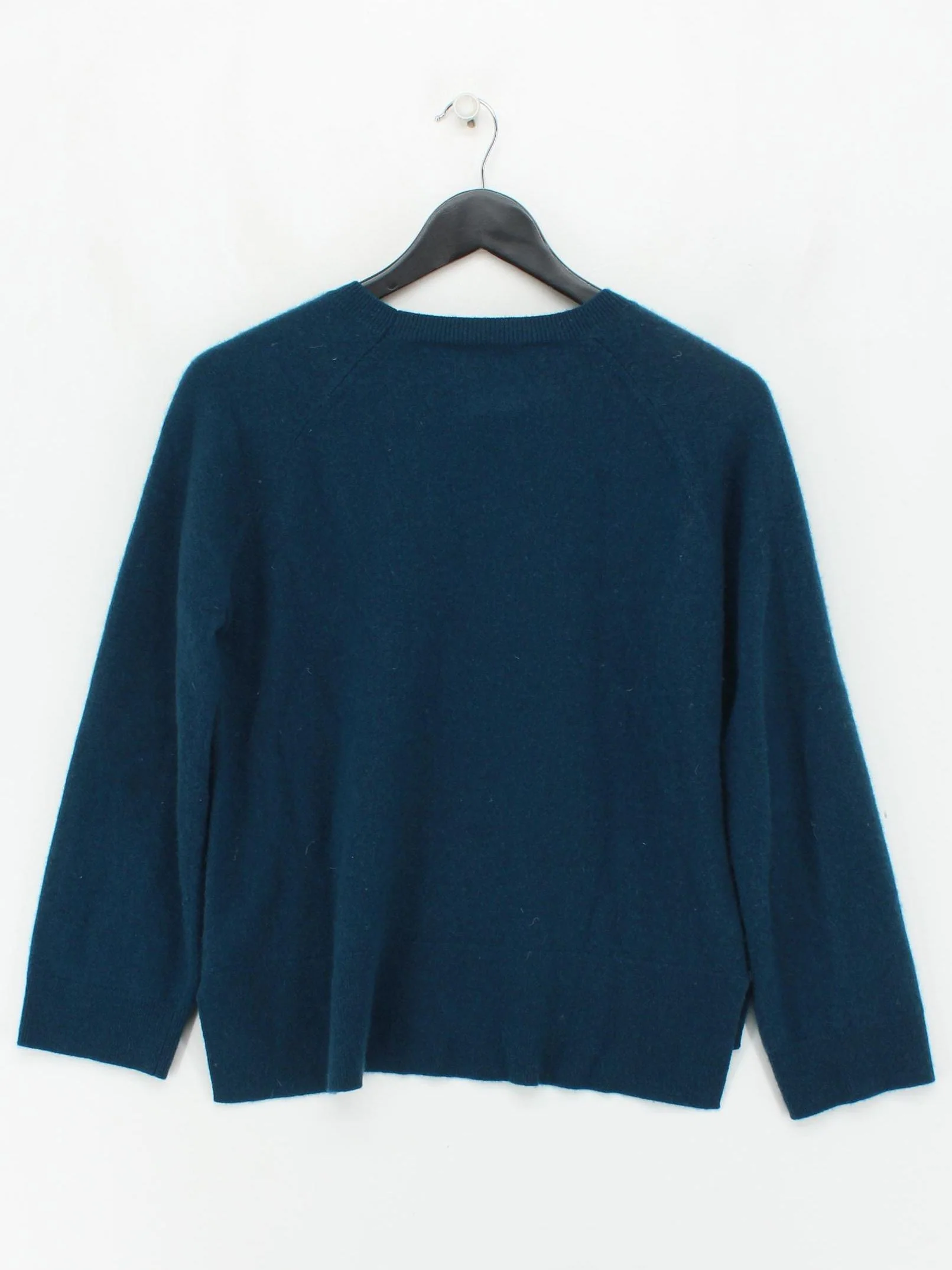 Hush Women's Jumper S Blue 100% Cashmere Crew Neck Pullover - Image 2