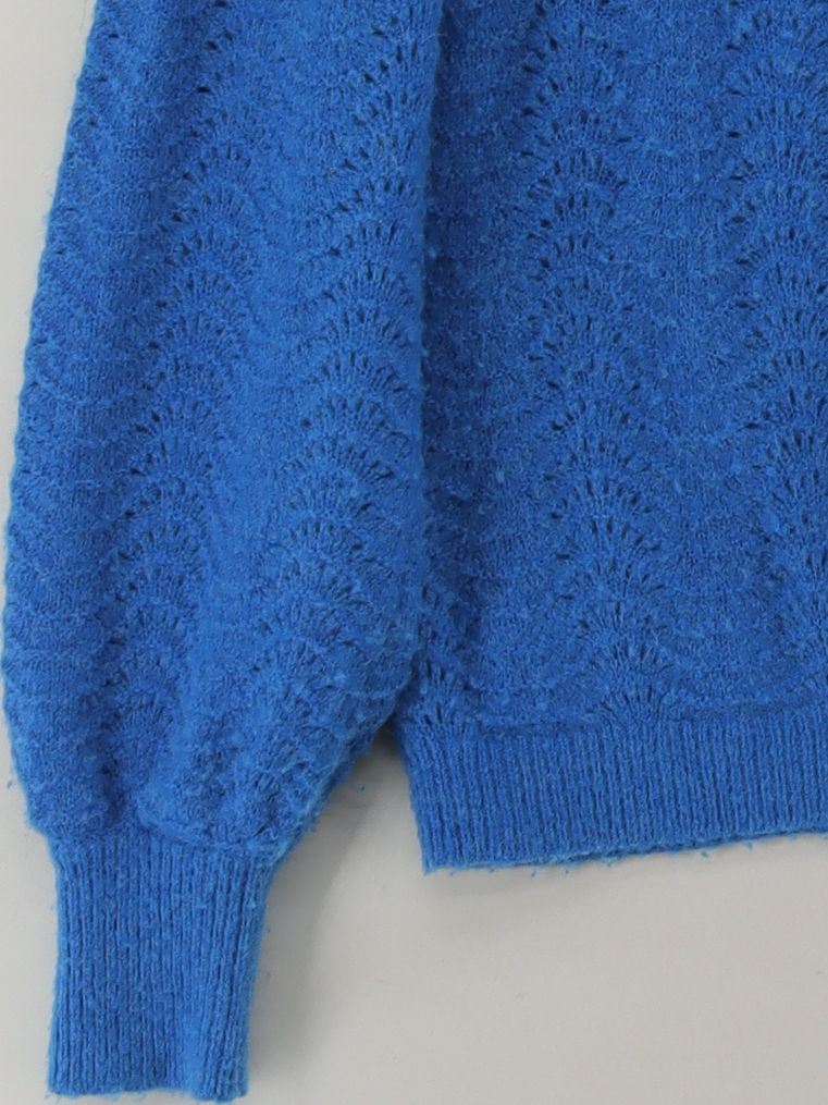 Hush Women's Jumper S Blue Polyamide with Wool, Elastane, Other Pullover - Image 4