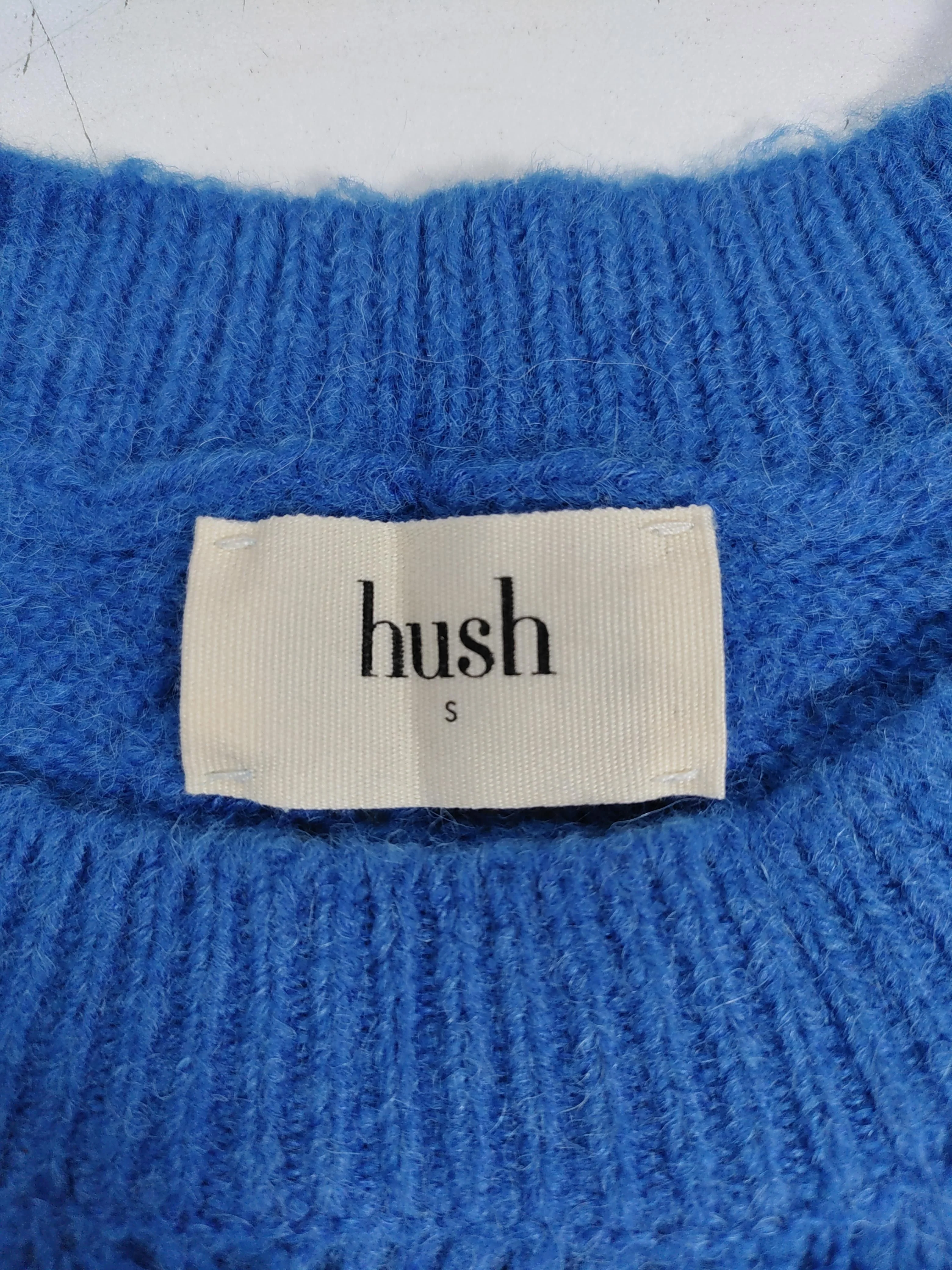 Hush Women's Jumper S Blue Polyamide with Wool, Elastane, Other Pullover - Image 6