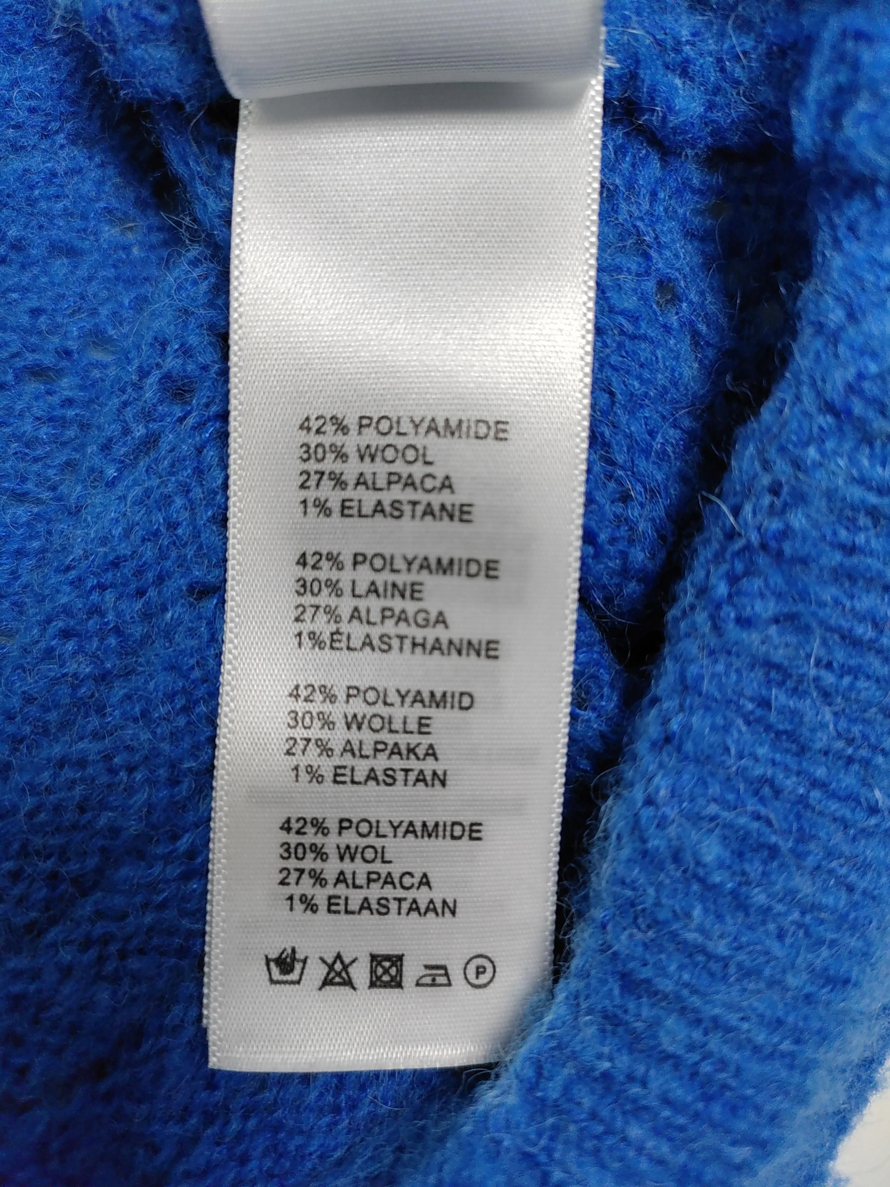 Hush Women's Jumper S Blue Polyamide with Wool, Elastane, Other Pullover - Image 7